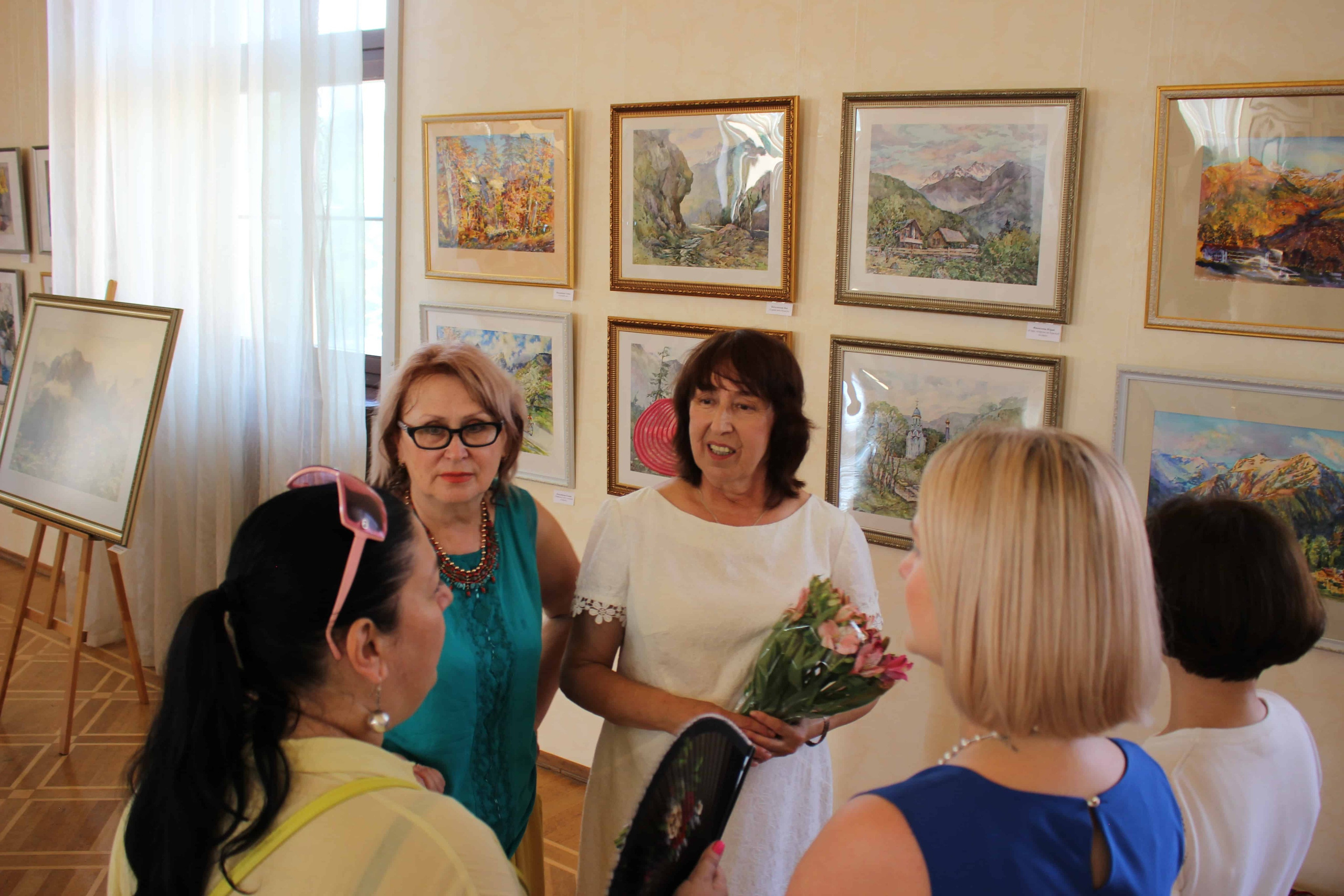 АКВАРЕЛЬ 2019 ГРУППА. Свет акварели Галины Поплавской