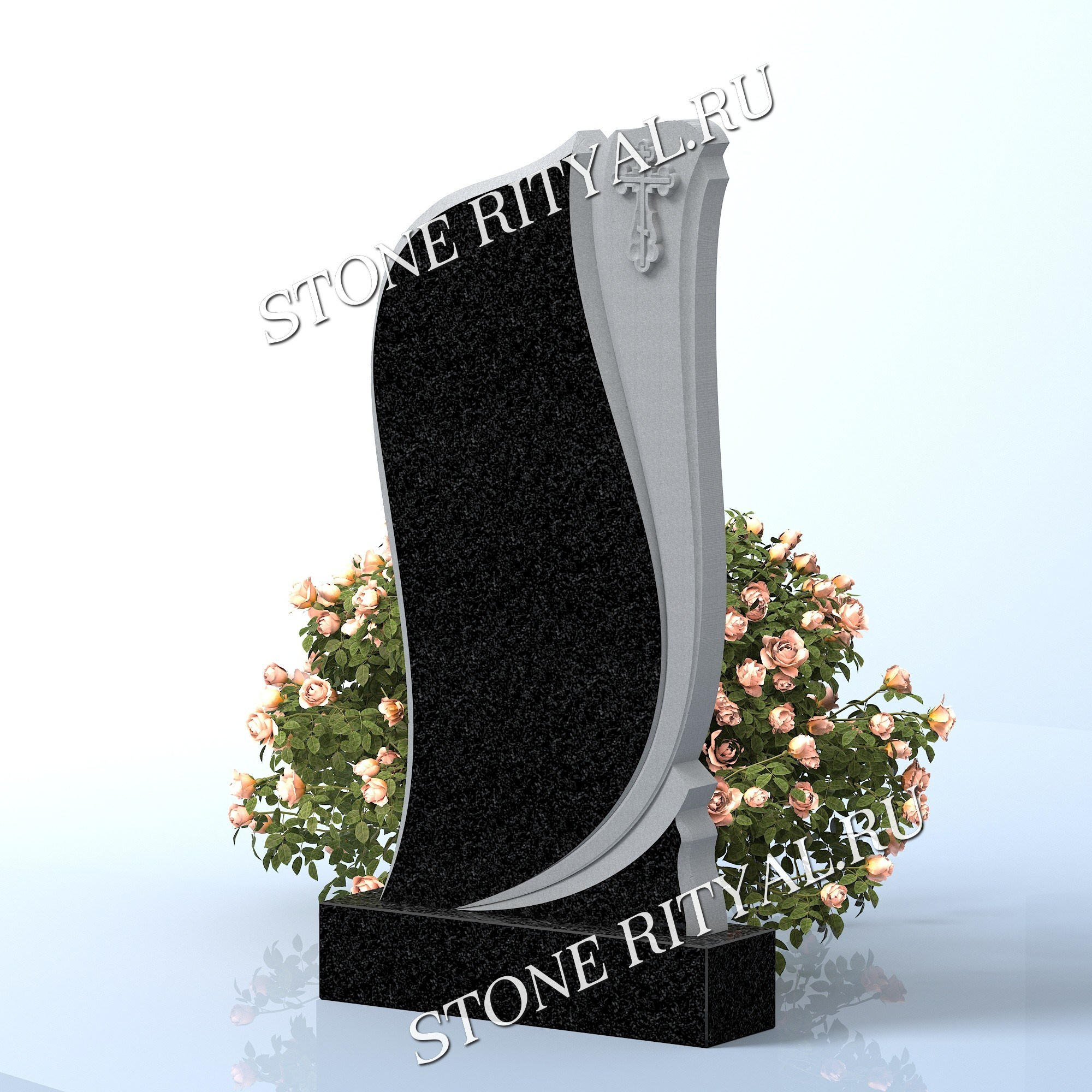 Вертикальные памятники фигурные. Изготовление и установка памятников в Москве и МО