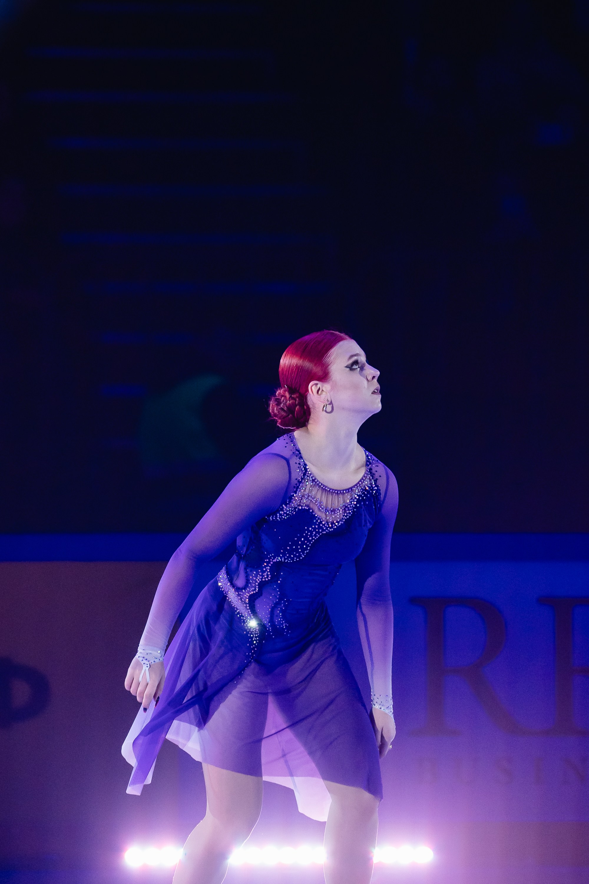 Шоу «Чемпионы на льду» в Новосибирске. Воробьева Ксения — Спортивный и танцевальный фотограф Новосибирск