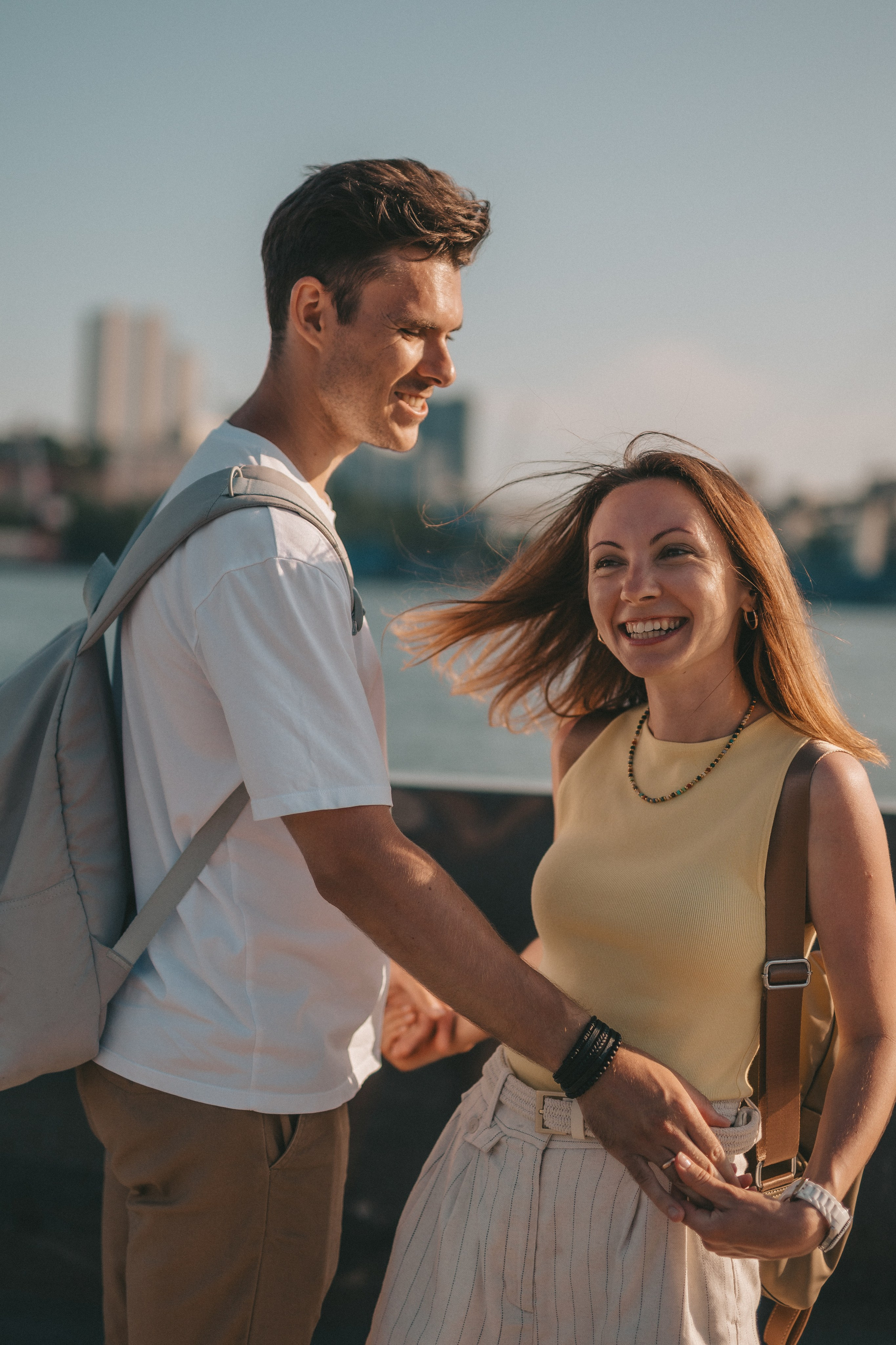 Фотосессия для туристов из Москвы на набережной Цесаревича. Портретный и семейный фотограф во Владивостоке Светлана Мухильченко