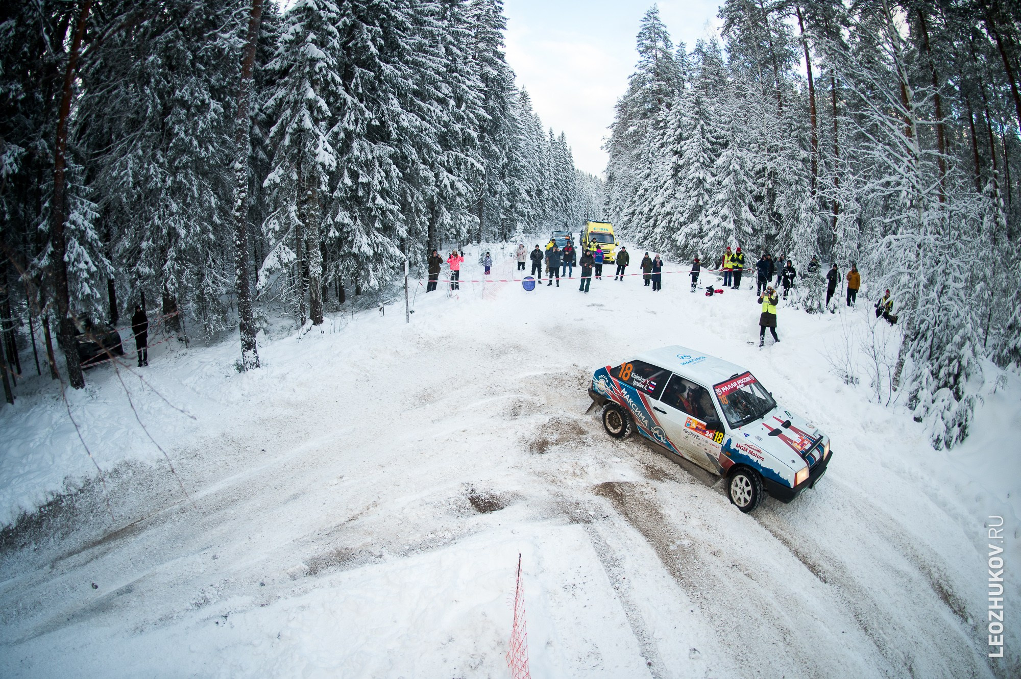 Rally Vyborg 2024. Sports photographer Leonid Zhukov