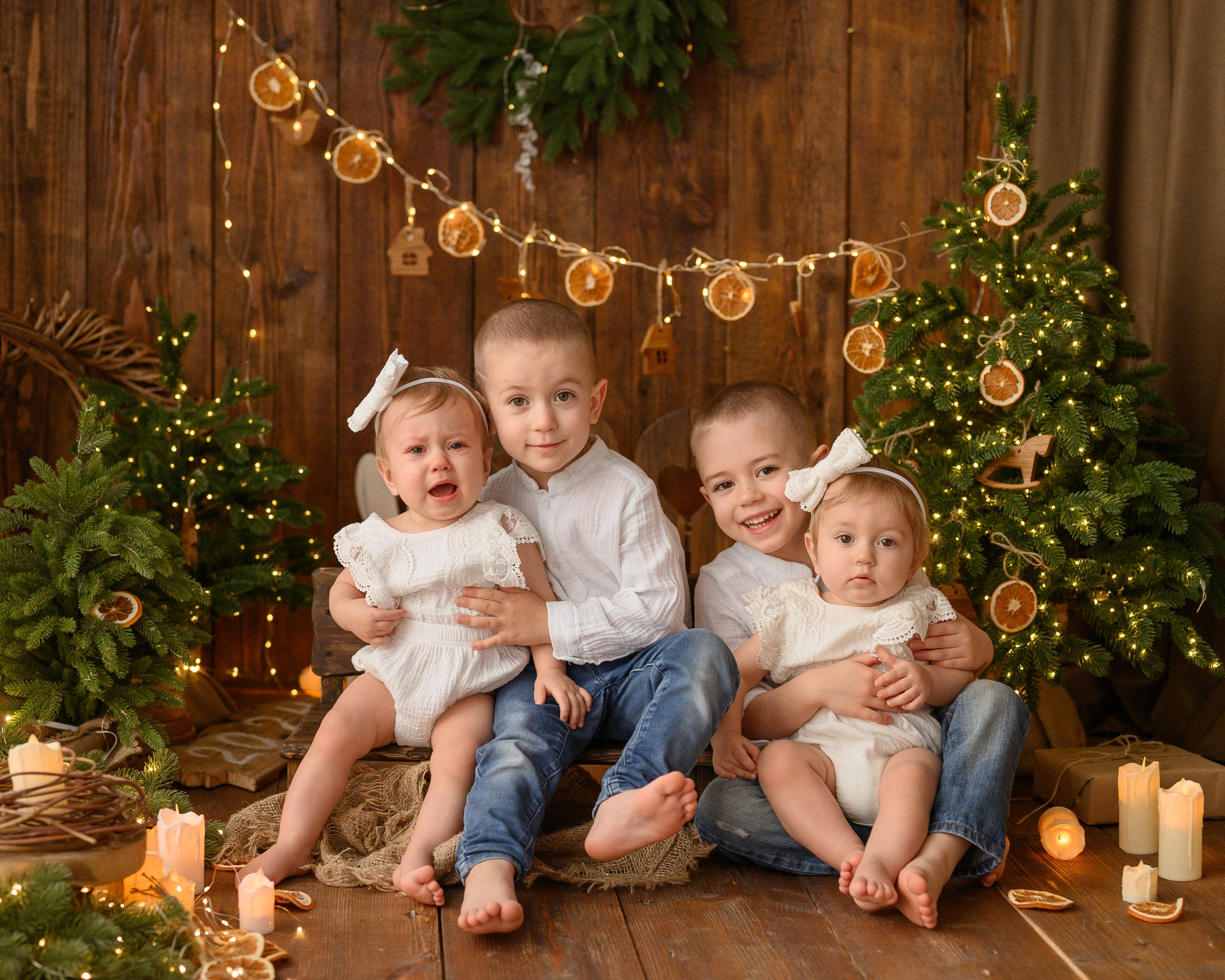 Катюше и Лизоньке годик. Детский и семейный фотограф Ирина Гладких