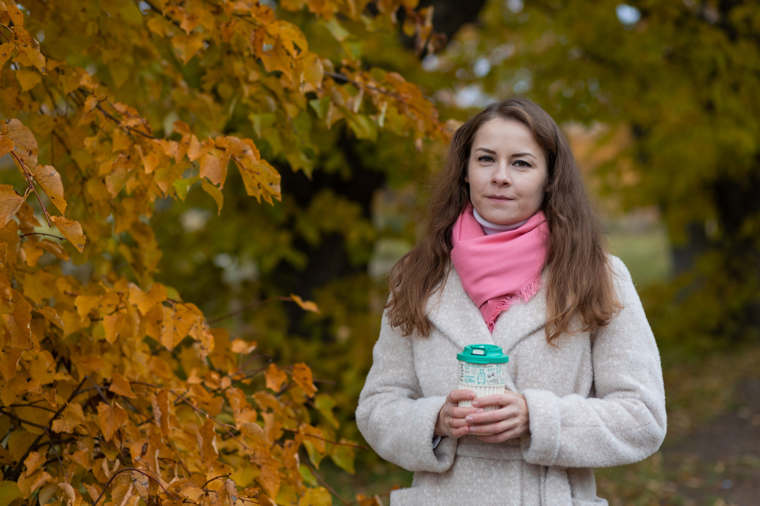 Осеняя фотосессия в Петергофе