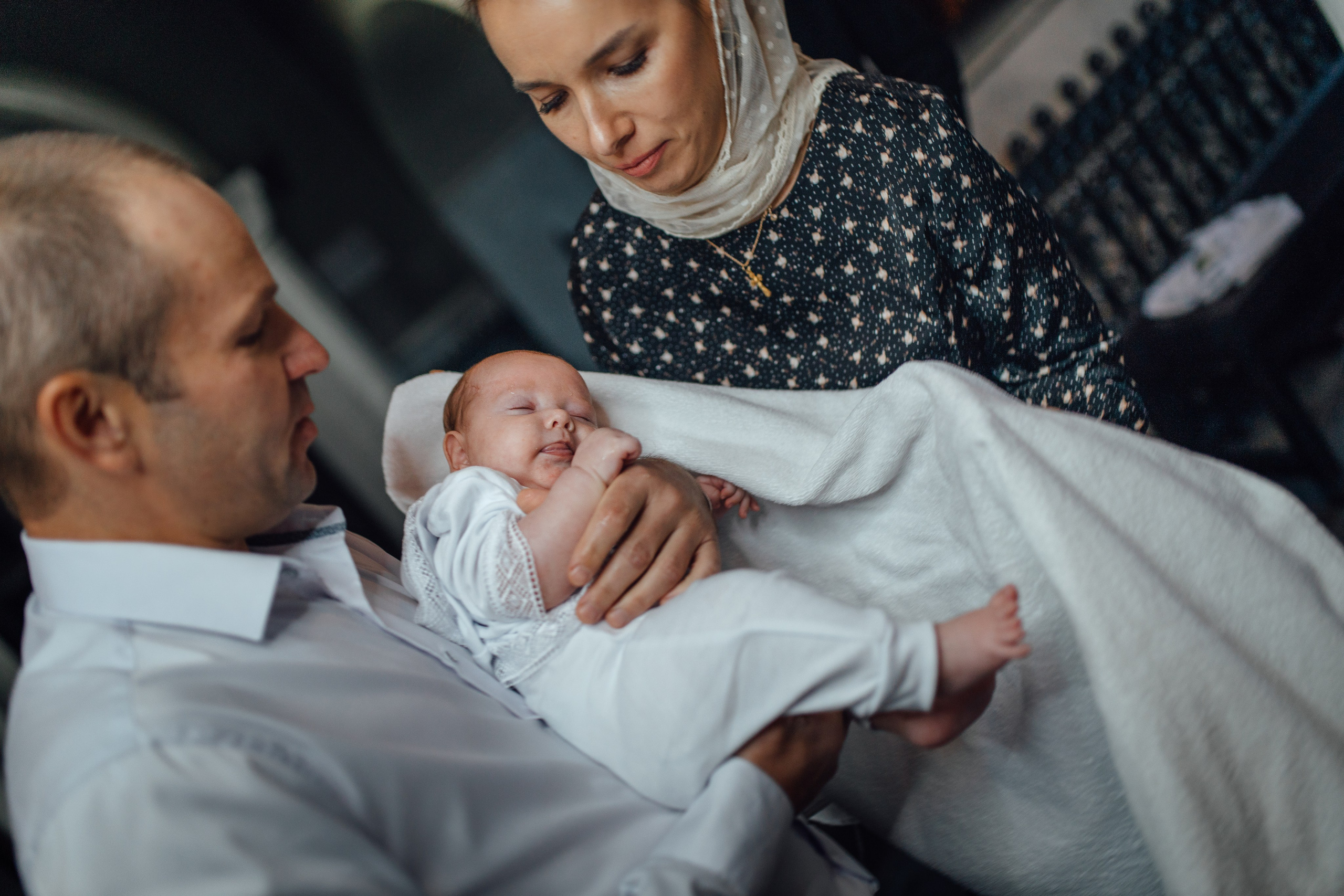 Крещение Тимура, храм иконы Божье Матери Всех Скорбящих Радость