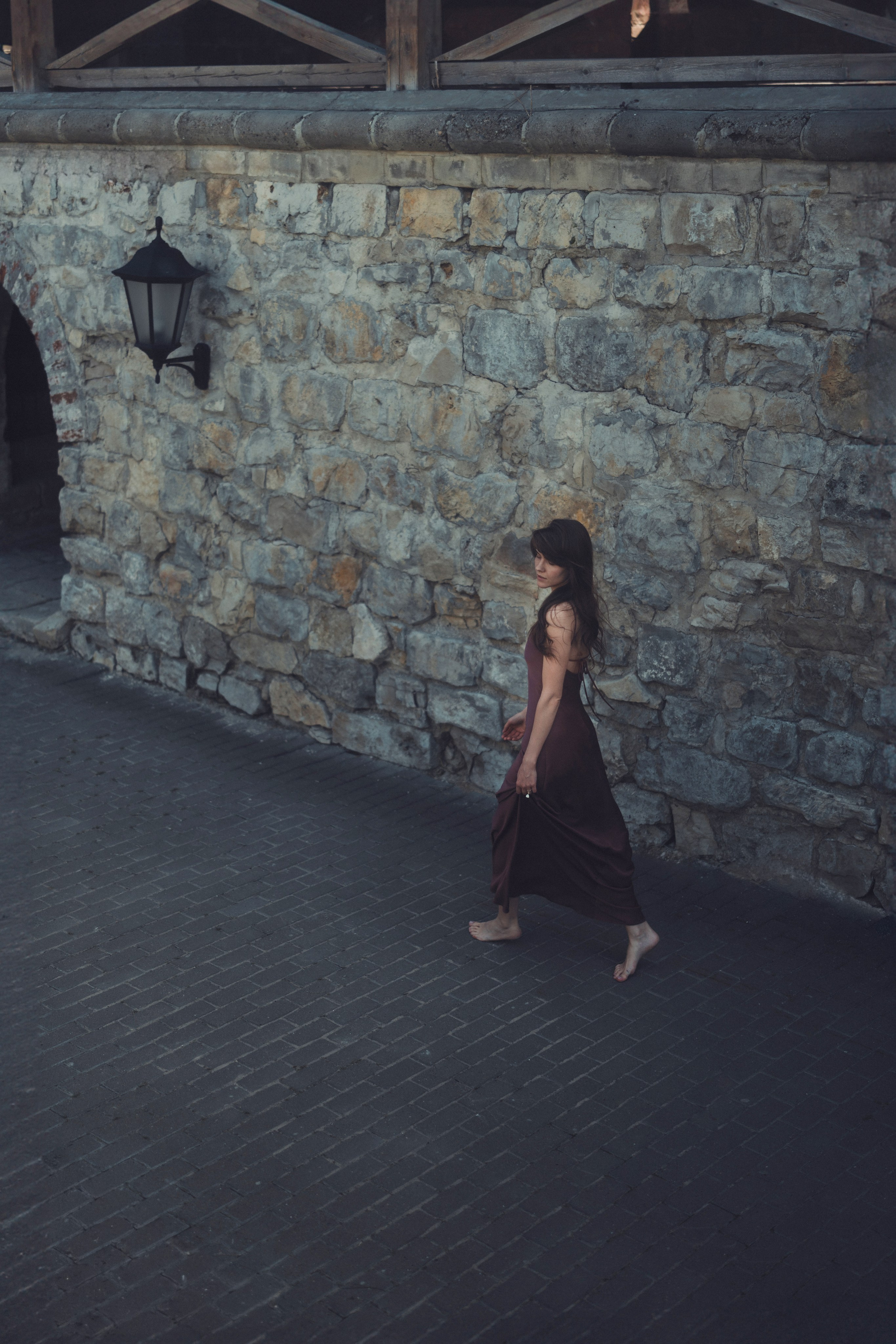Women's photo shoot with Daria Lukyanova in the Kazan Kremlin