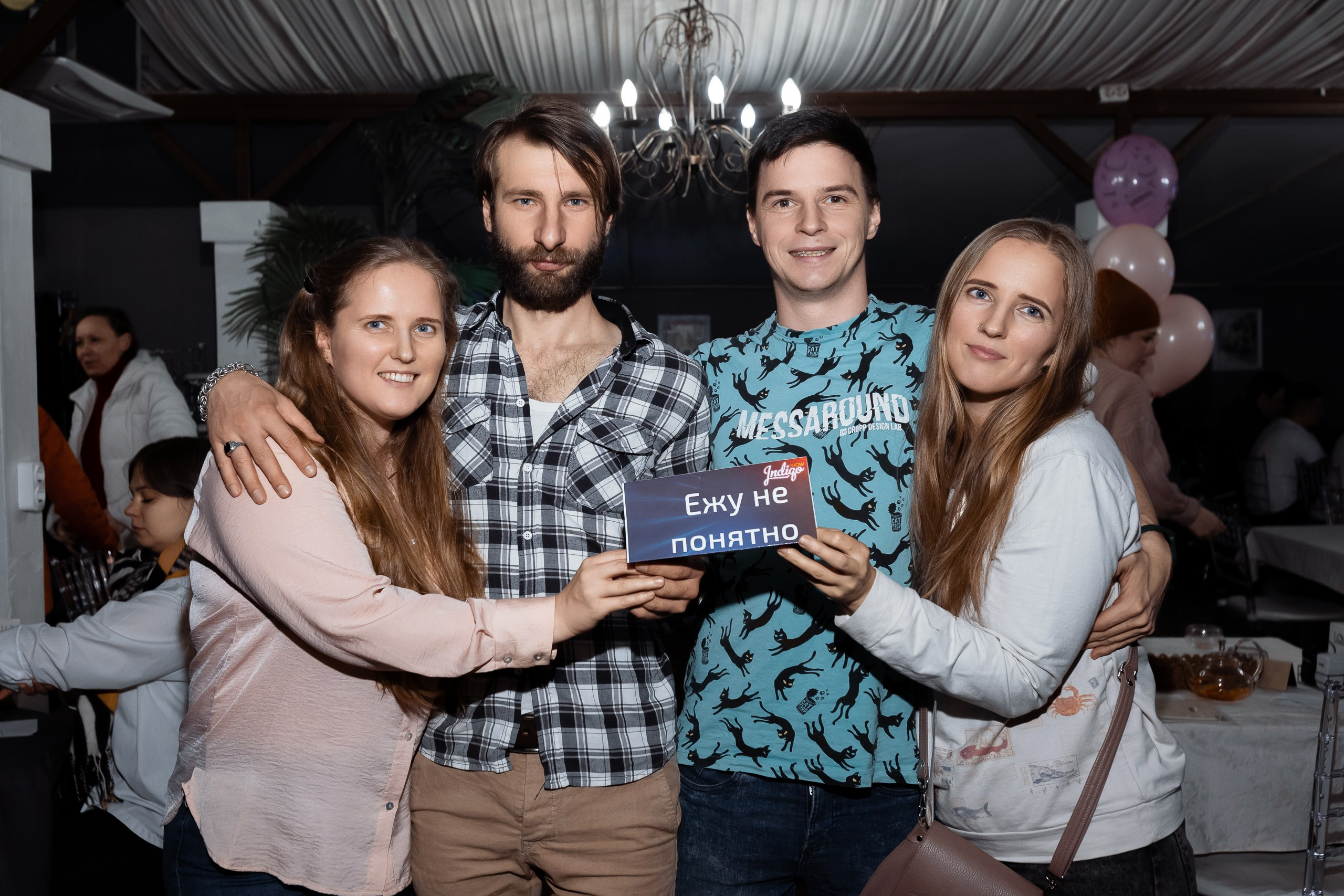 Фото с репортажа квиз-шоу ЛИГА ИНДИГО в ресторане Алые Паруса. Фотограф в Санкт-Петербурге — Сергей Петров