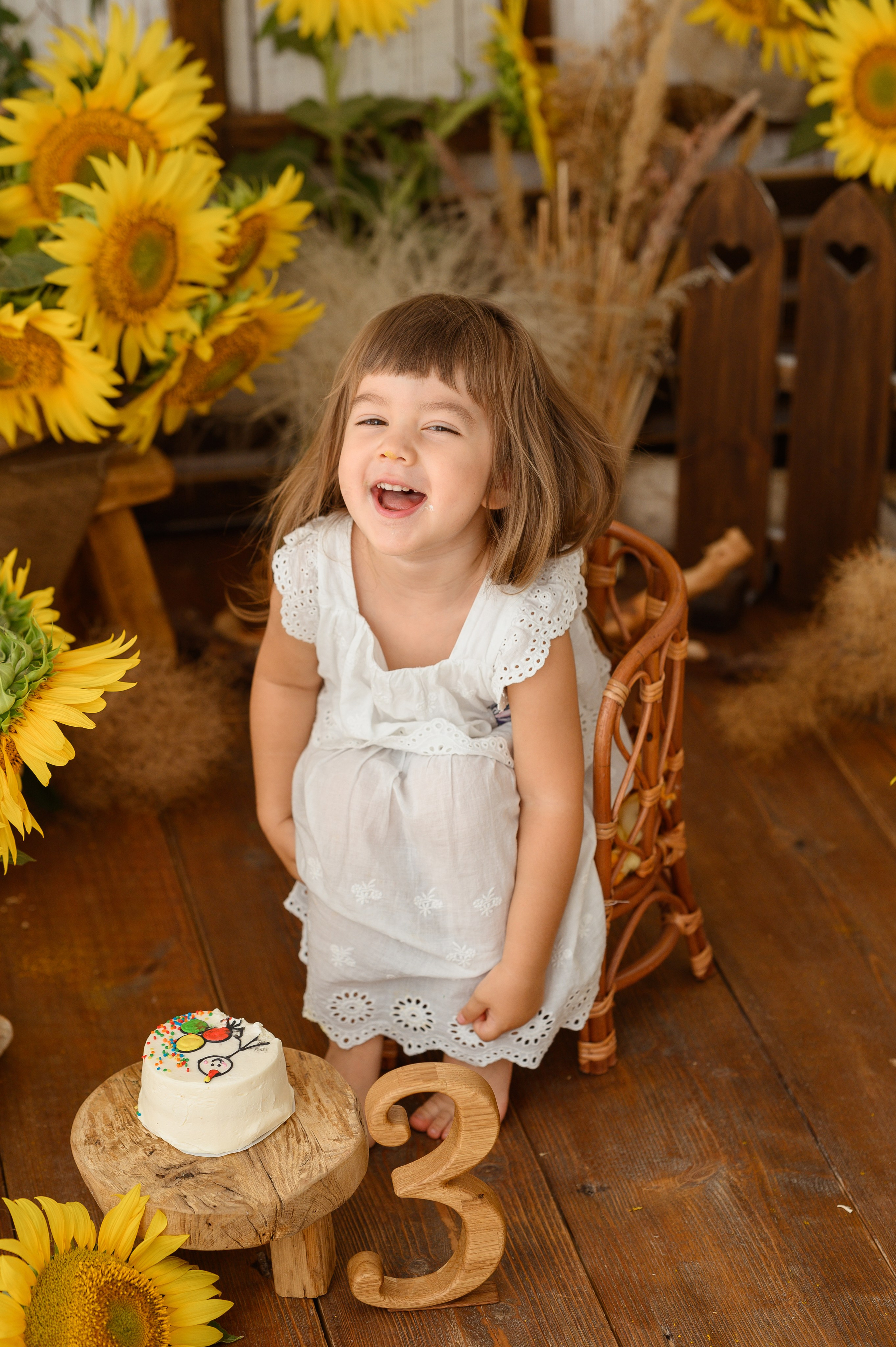 Альмина и подсолнухи. Детский и семейный фотограф Ирина Гладких