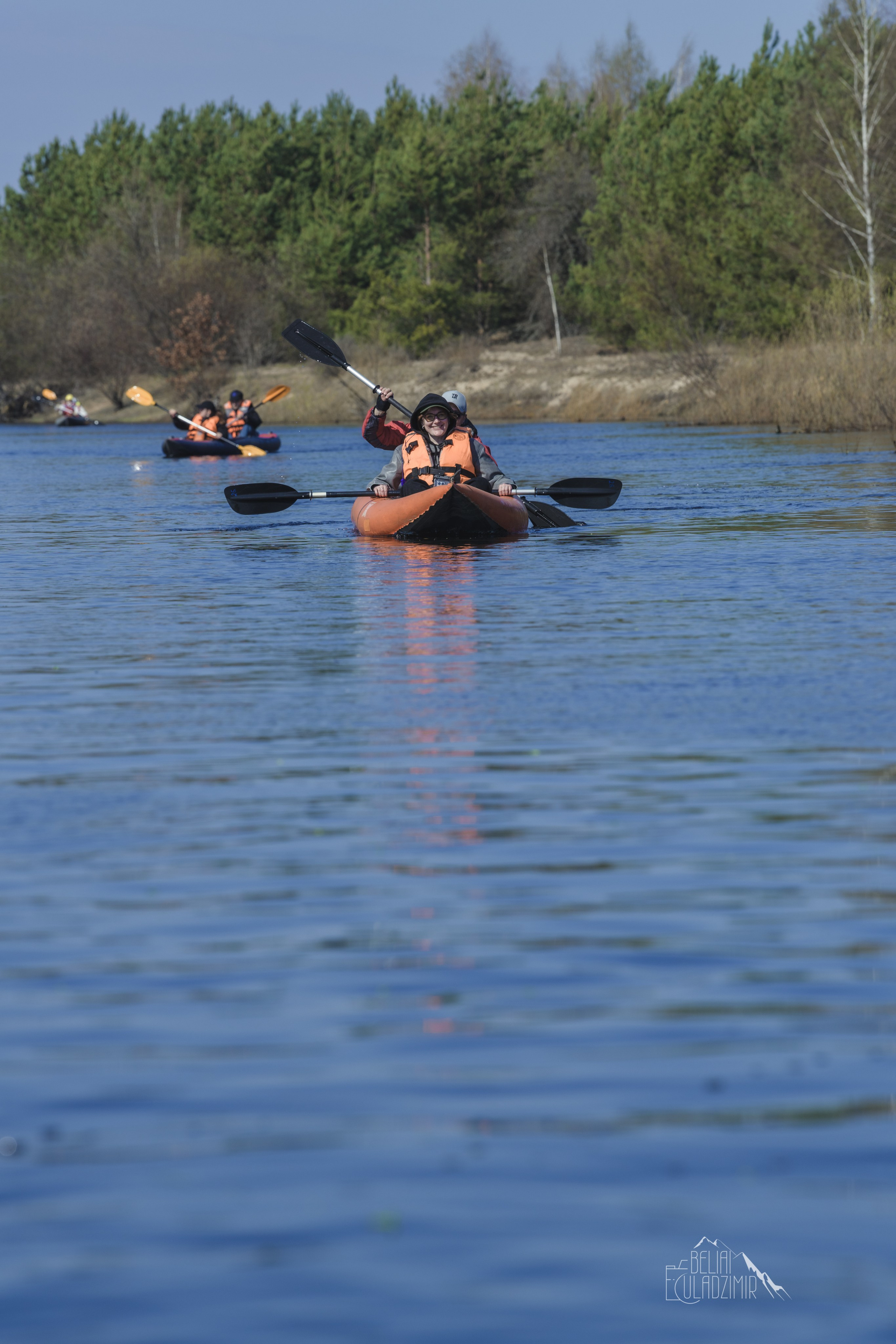 Сплав по реке Тремля 04.04.2026. Репортажный фотограф Владимир Беляй