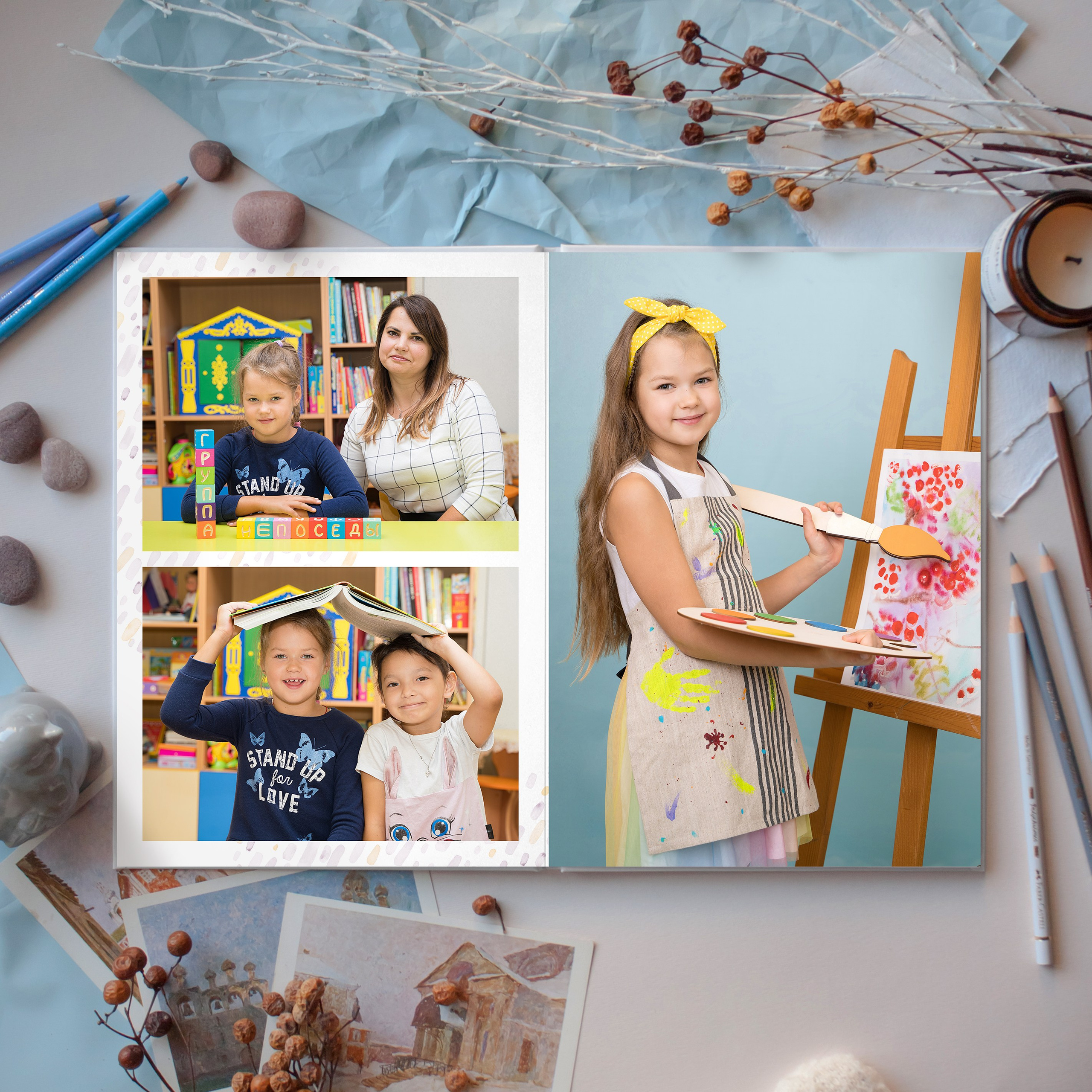 Выпускные альбомы для Детского сада. Детский и семейный фотограф. ВЫПУСКНЫЕ АЛЬБОМЫ. Москва