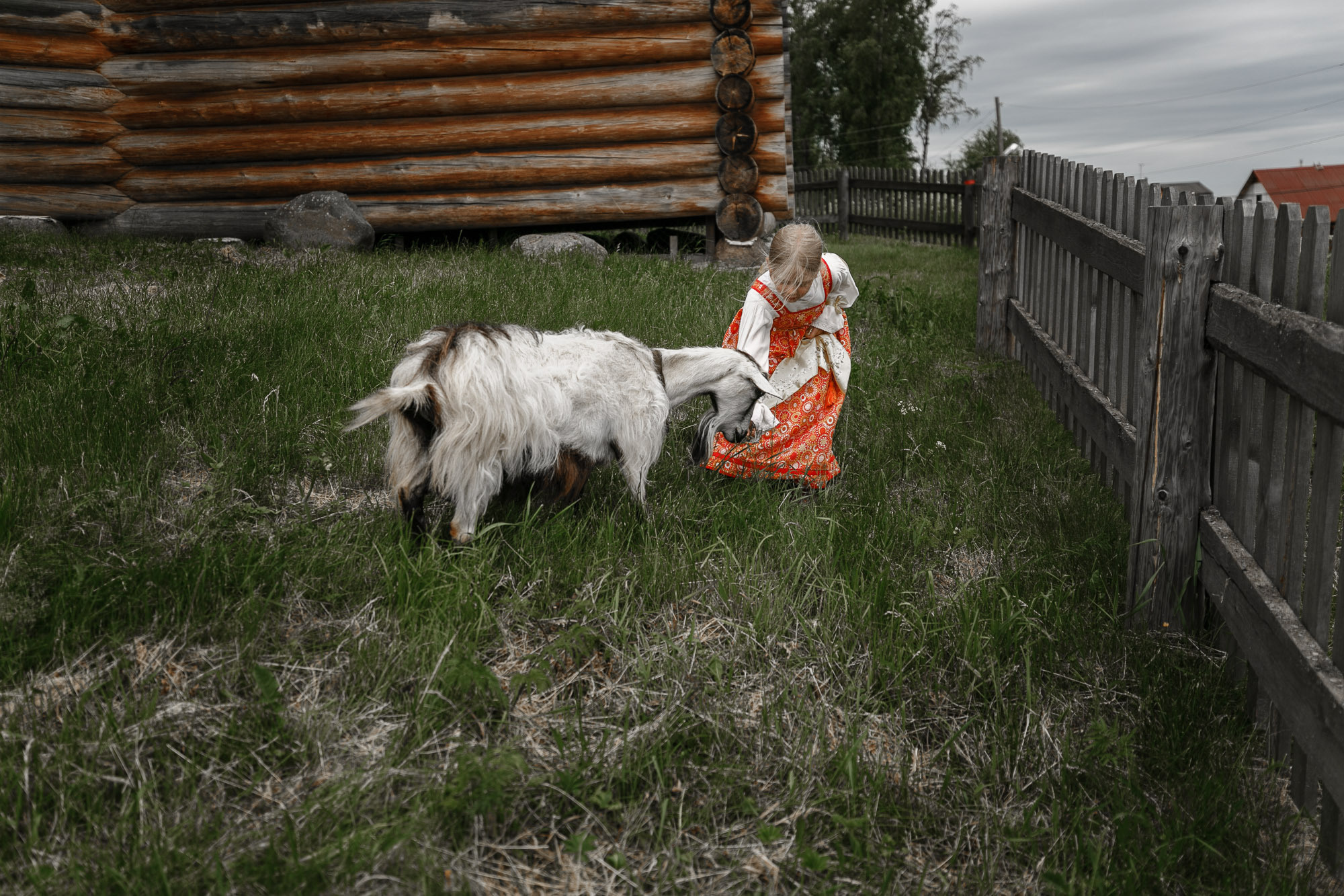 На златом крыльце сидели… с. Нёнокса. Фотограф — путешественник Светлана Романовская