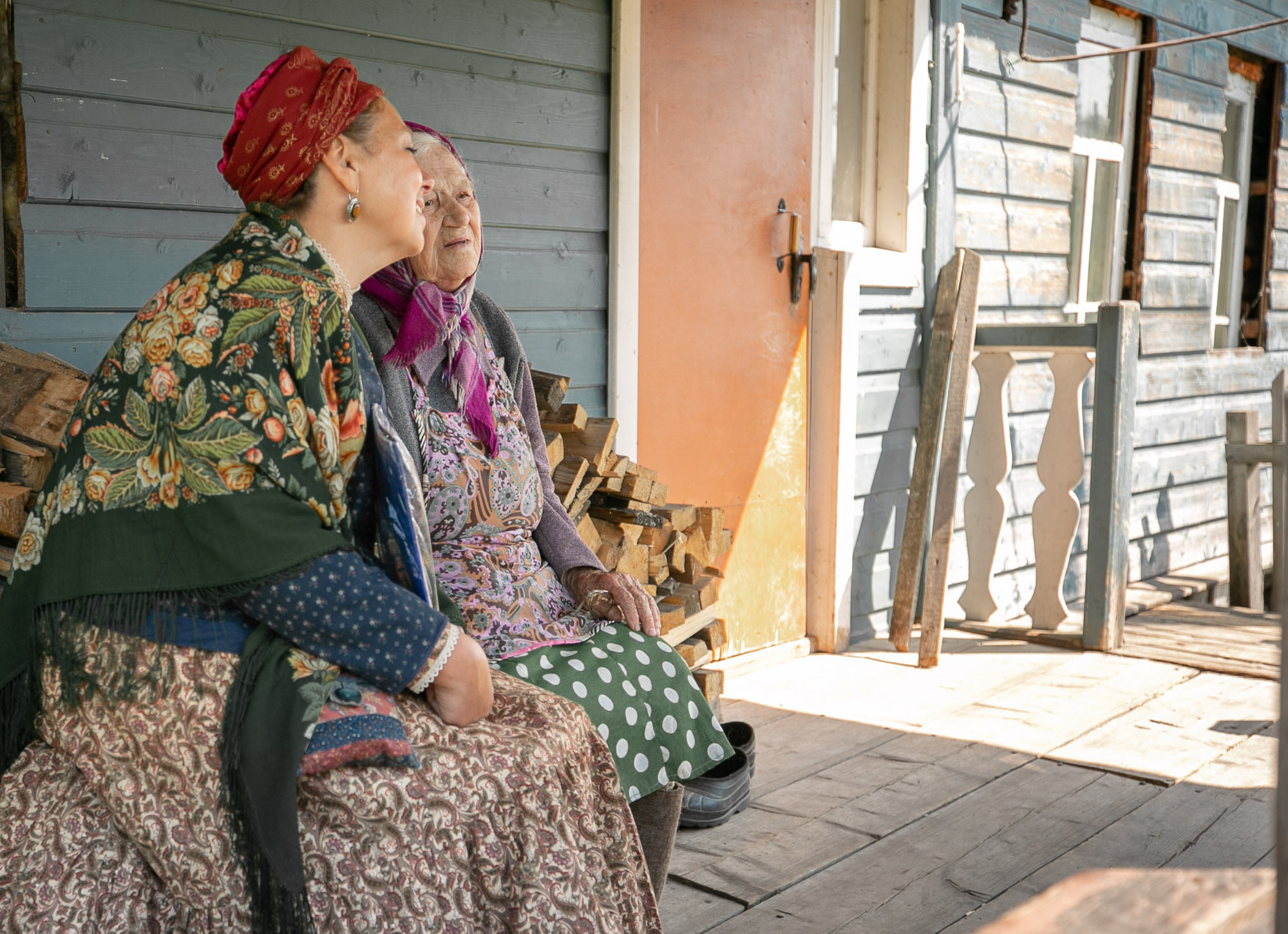 На златом крыльце сидели… с. Нёнокса. Фотограф — путешественник Светлана Романовская