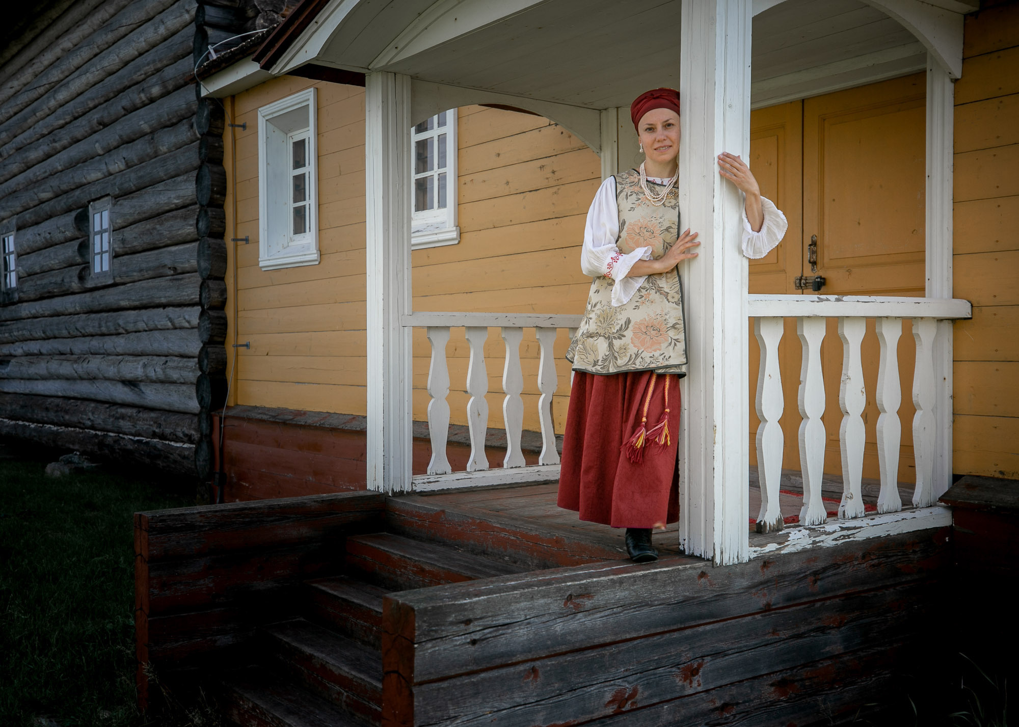На златом крыльце сидели… с. Нёнокса. Фотограф — путешественник Светлана Романовская