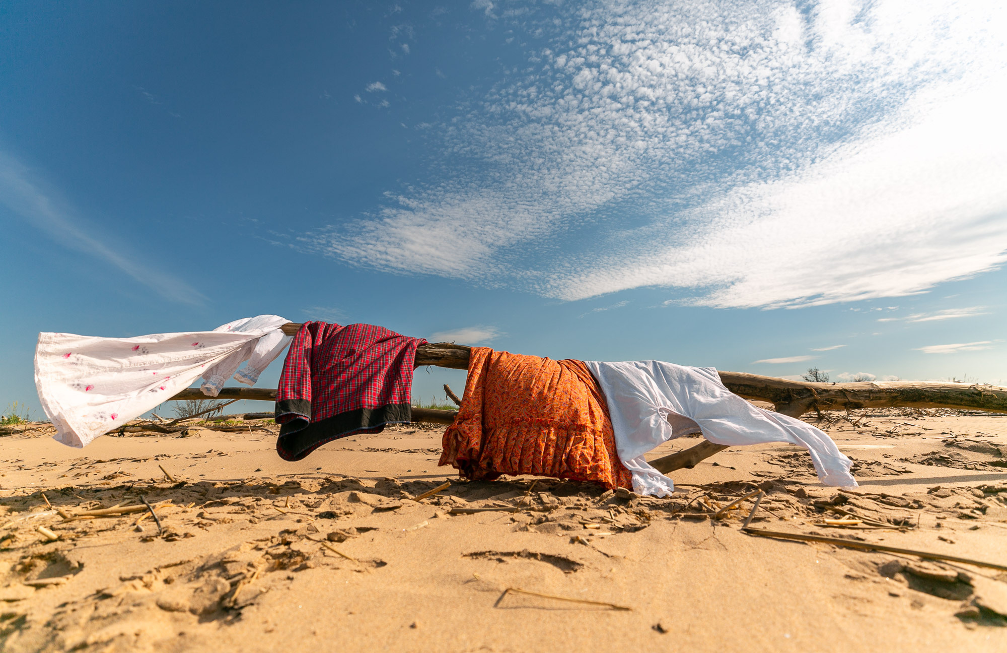 Жёнки по морю гуляли. Село Нёнокса. Фотограф — путешественник Светлана Романовская