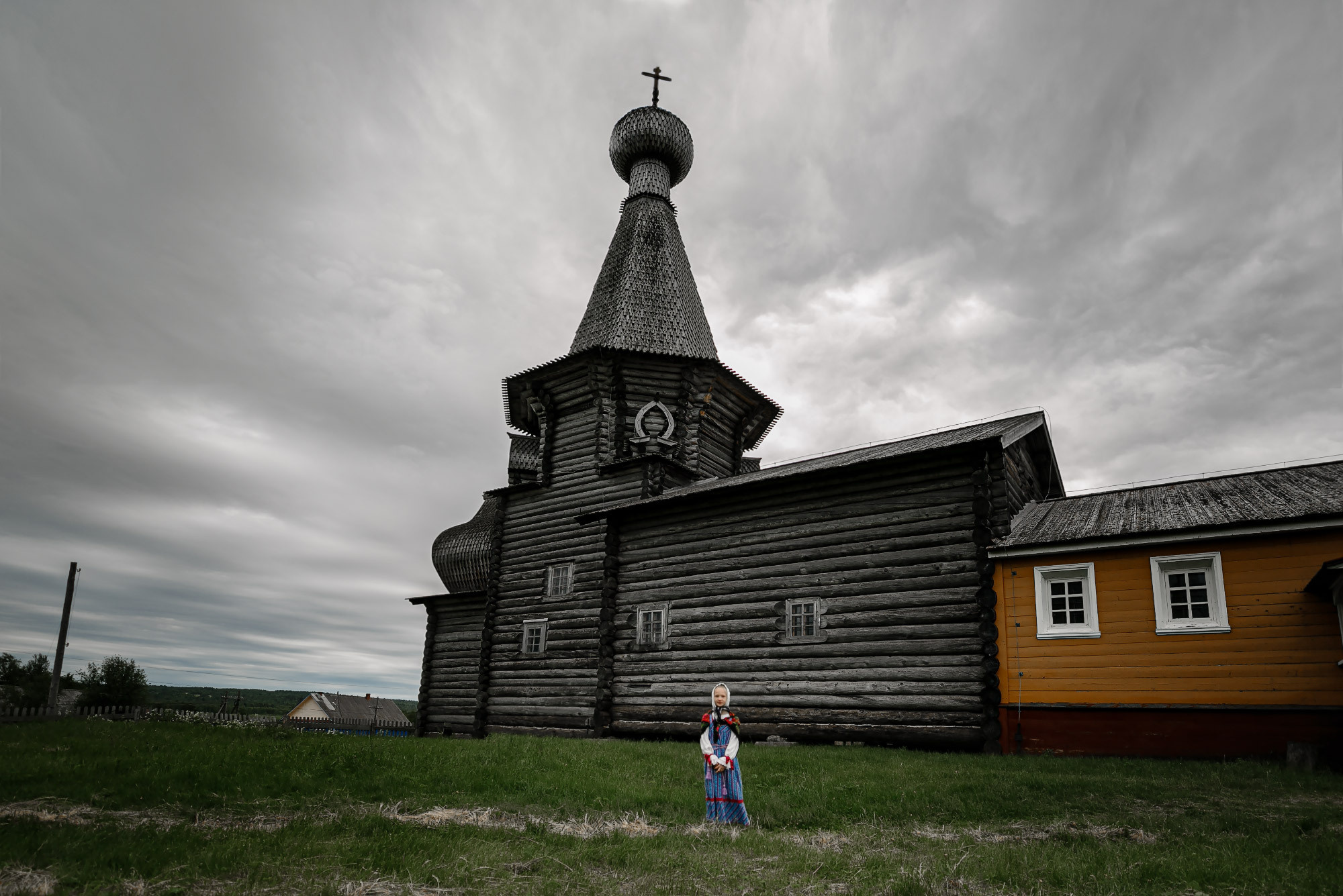 На златом крыльце сидели… с. Нёнокса. Фотограф — путешественник Светлана Романовская