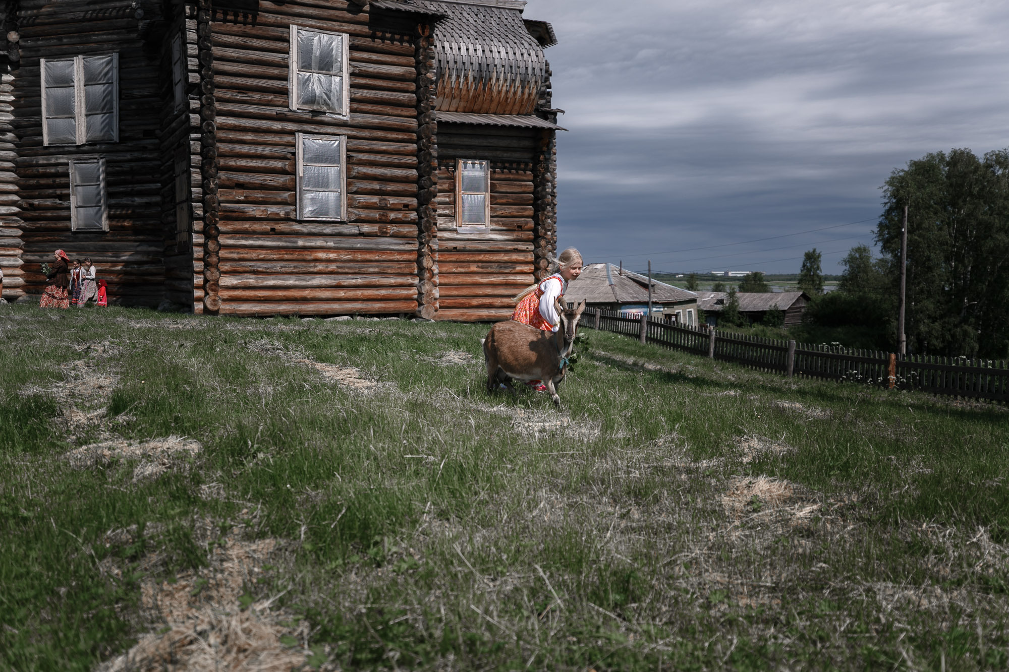 На златом крыльце сидели… с. Нёнокса. Фотограф — путешественник Светлана Романовская
