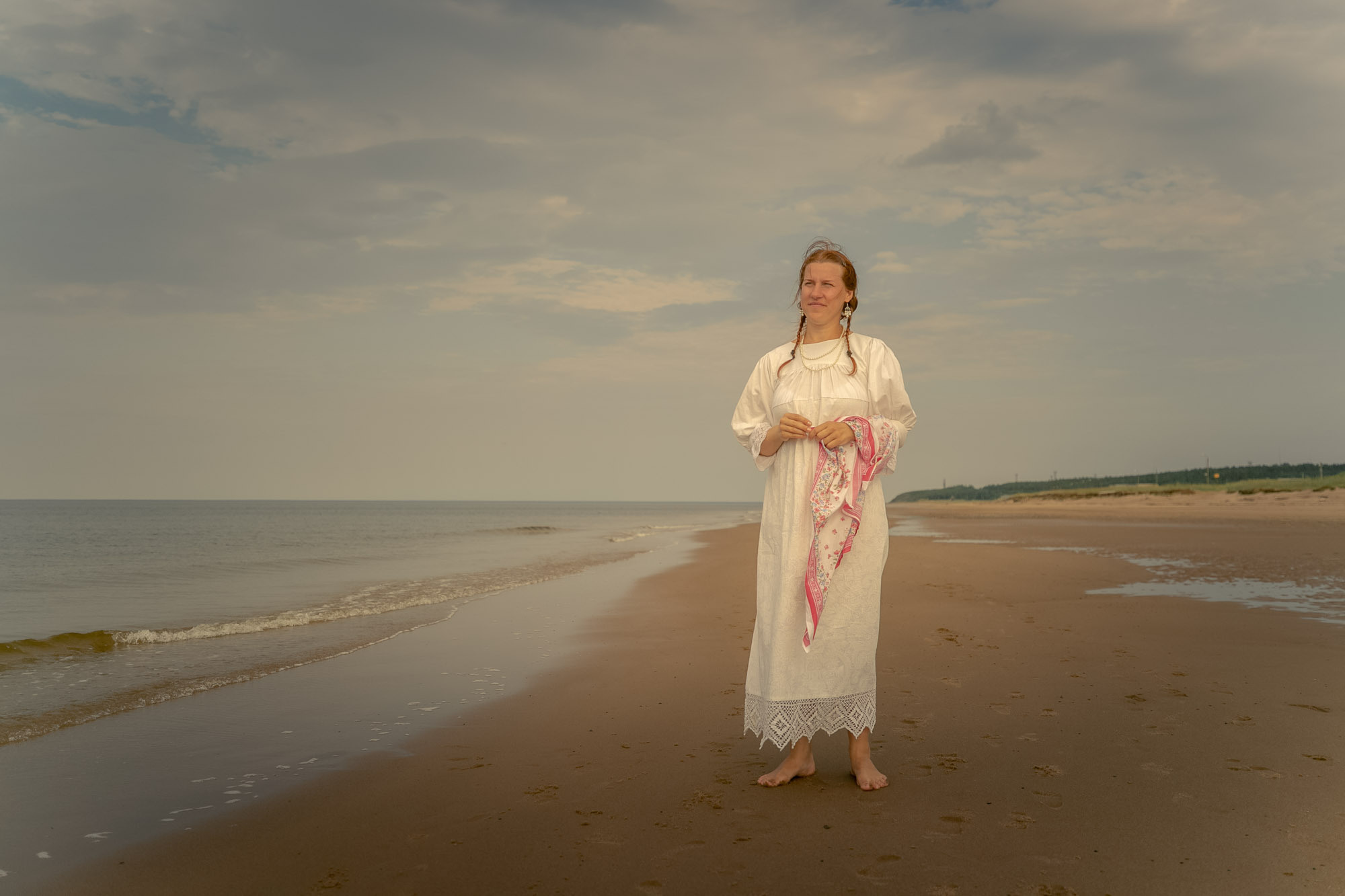 Жёнки по морю гуляли. Село Нёнокса. Фотограф — путешественник Светлана Романовская