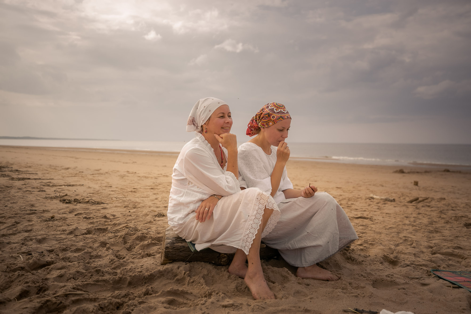 Жёнки по морю гуляли. Село Нёнокса. Фотограф — путешественник Светлана Романовская