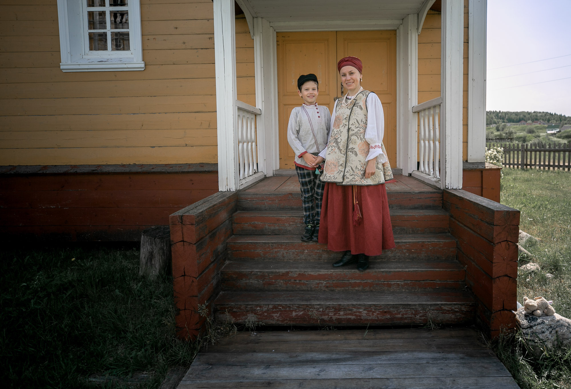 На златом крыльце сидели… с. Нёнокса. Фотограф — путешественник Светлана Романовская