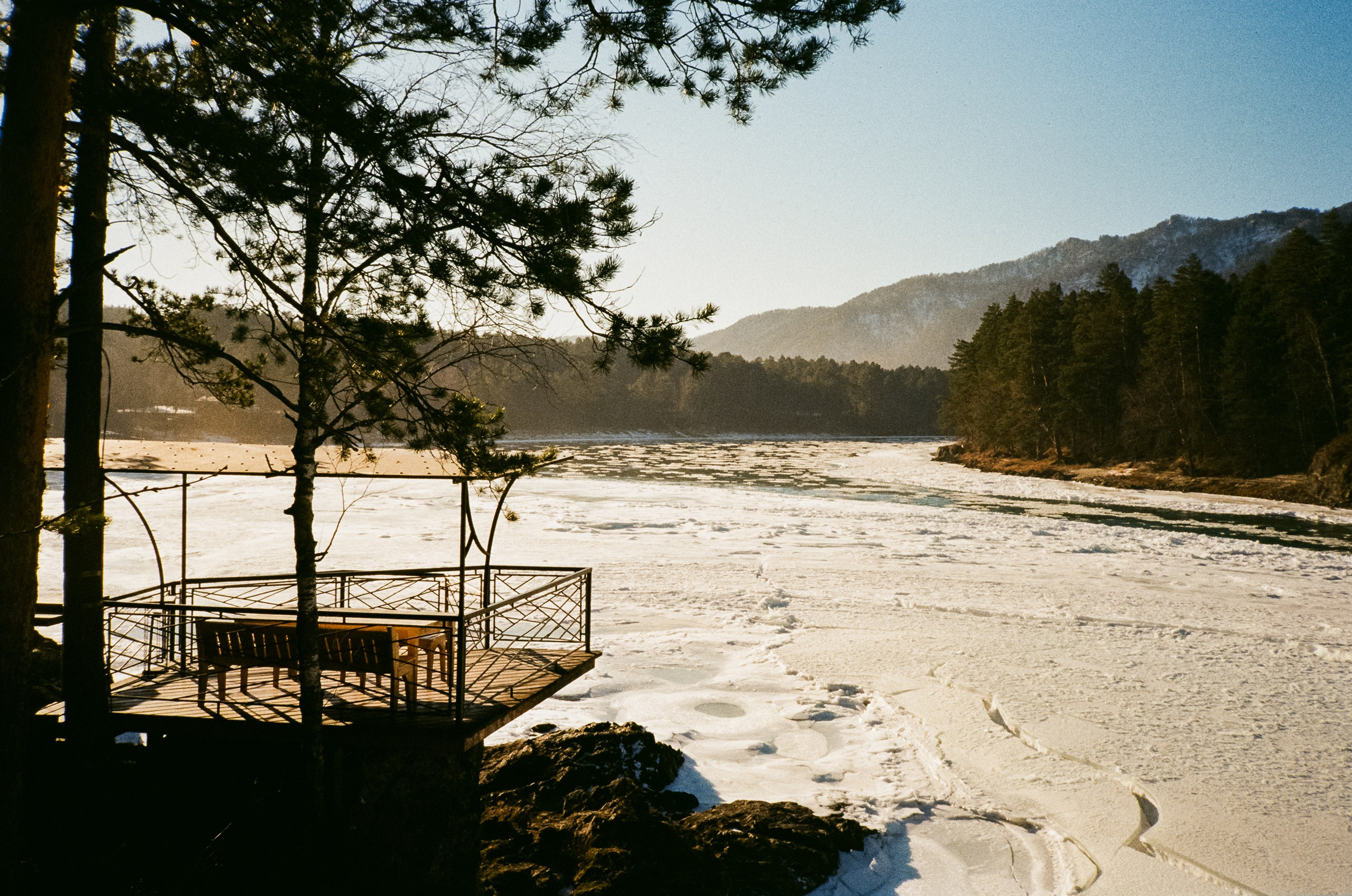 База Берель, база Тихий берег, Бережок / 23 декабря 2023 года (-10℃)