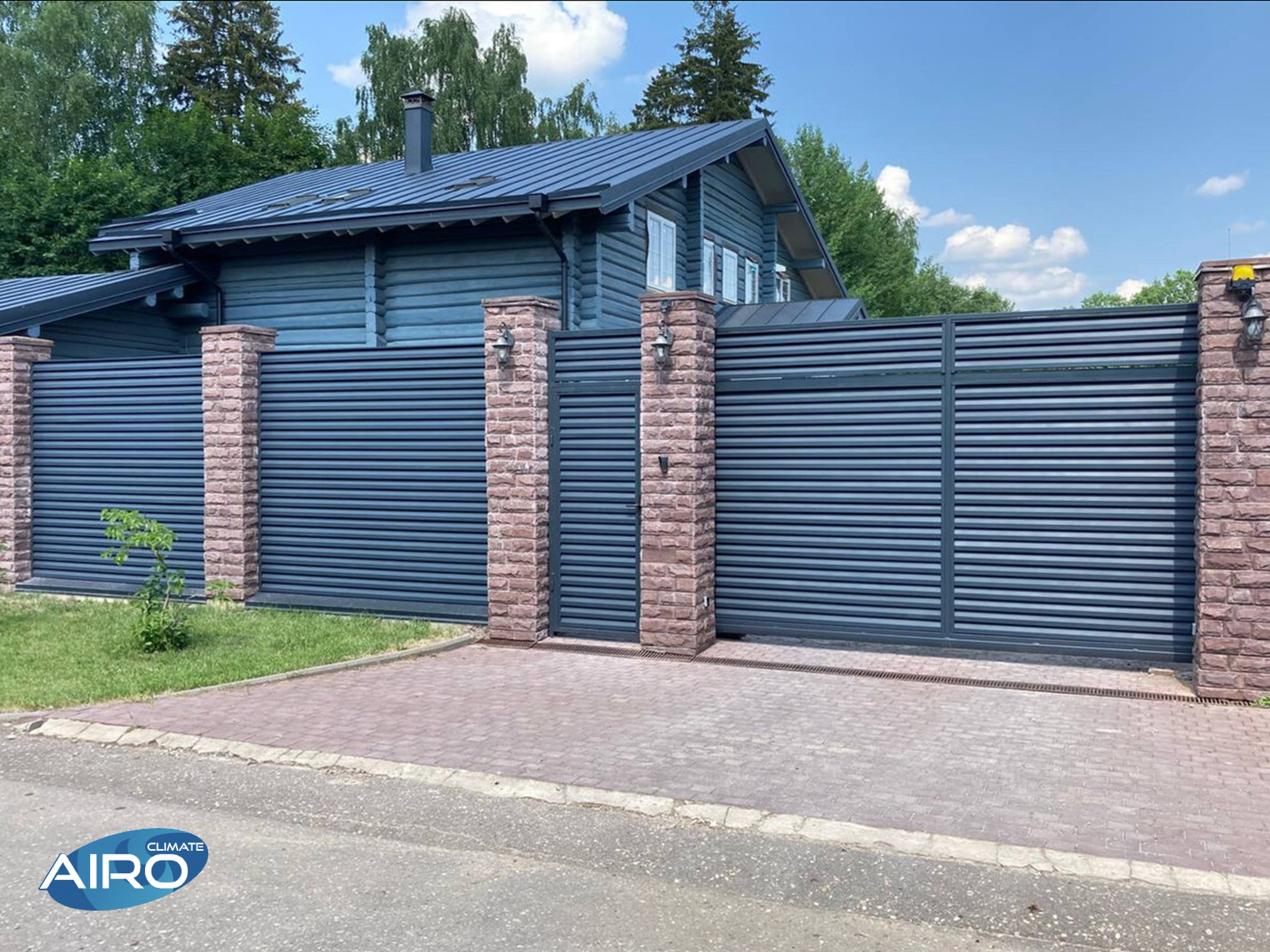 AIRO-HV. Заборы-жалюзи. Производство и монтаж