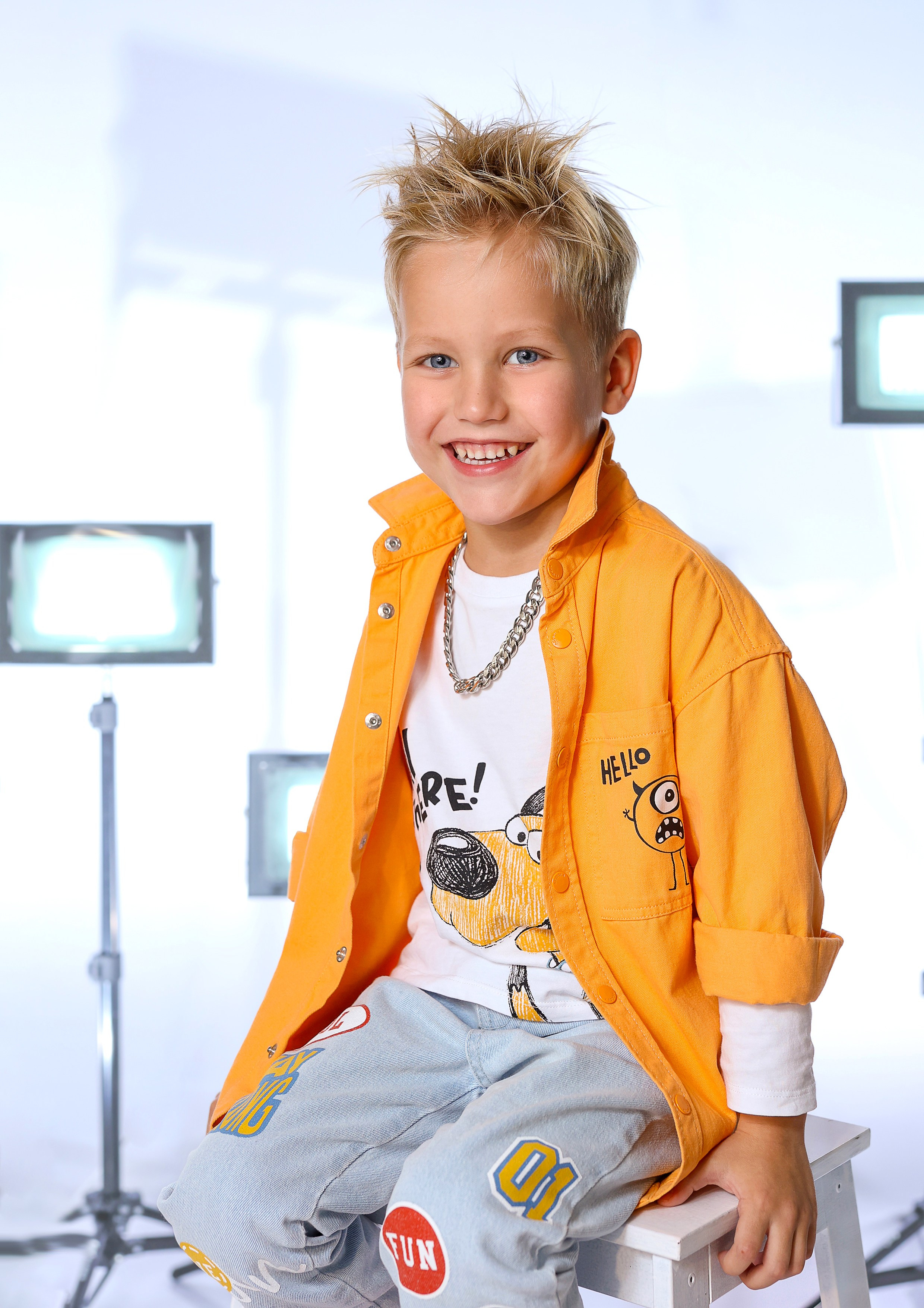 Фотосессия «Fashion Kids » 2023. Фотограф в детский сад Елена Колчева Новокузнецк