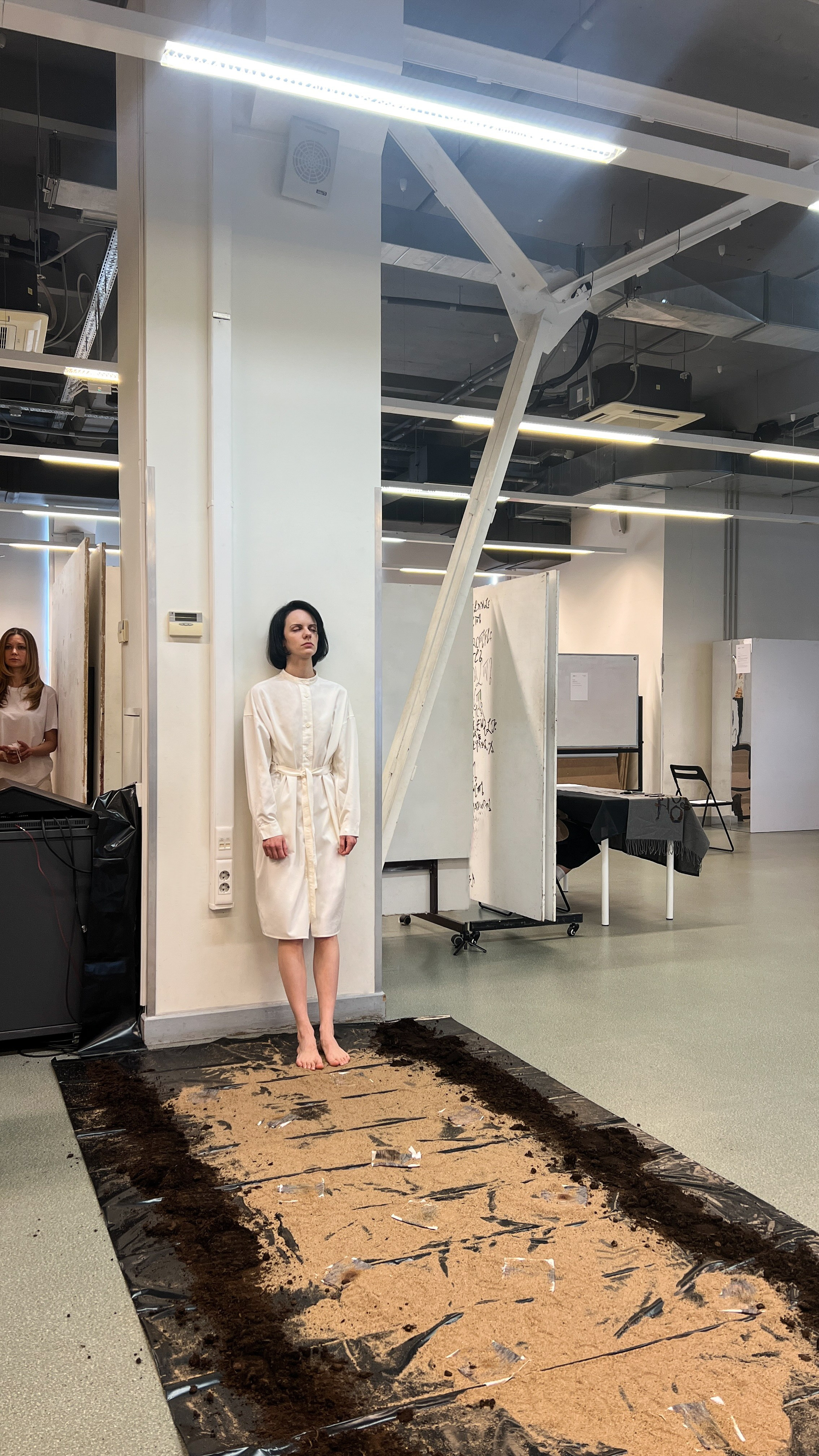 Irreversibility, performance art by Alya Segova. Alya Segova