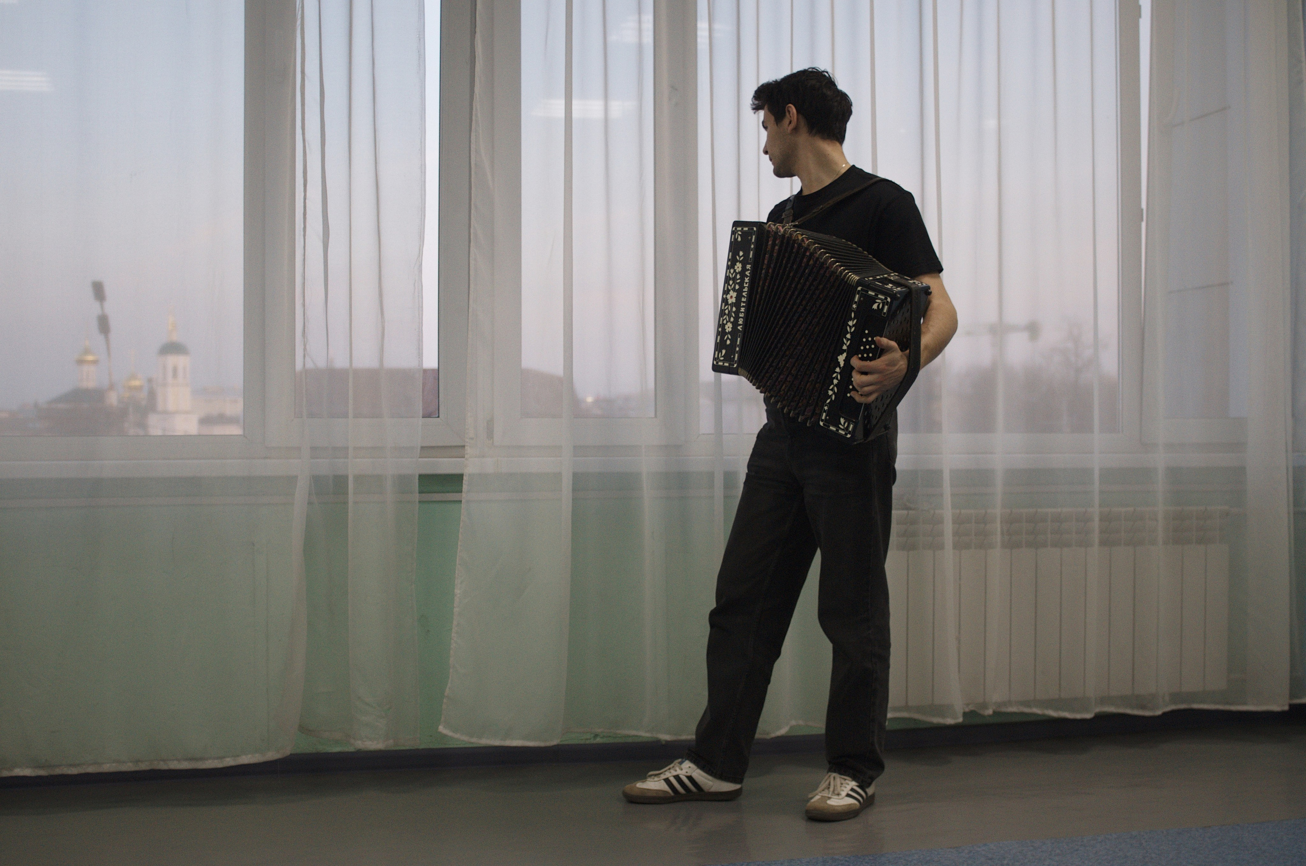 Александр, руководитель ансамбля гармонистов в Туле