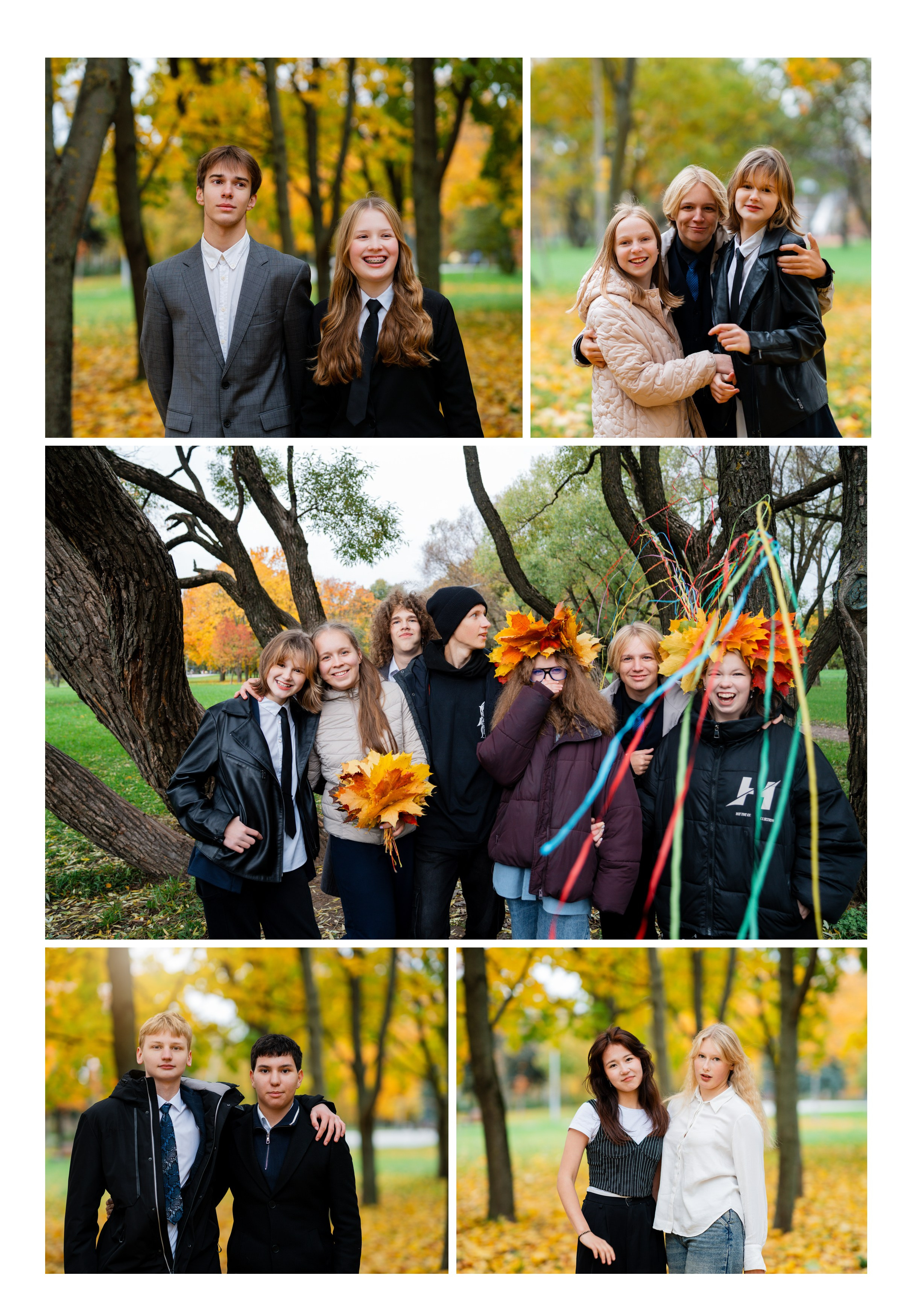 Выпускные альбомы для школ. Семейный и детский фотограф Марина Тувиста в Санкт-Петербурге