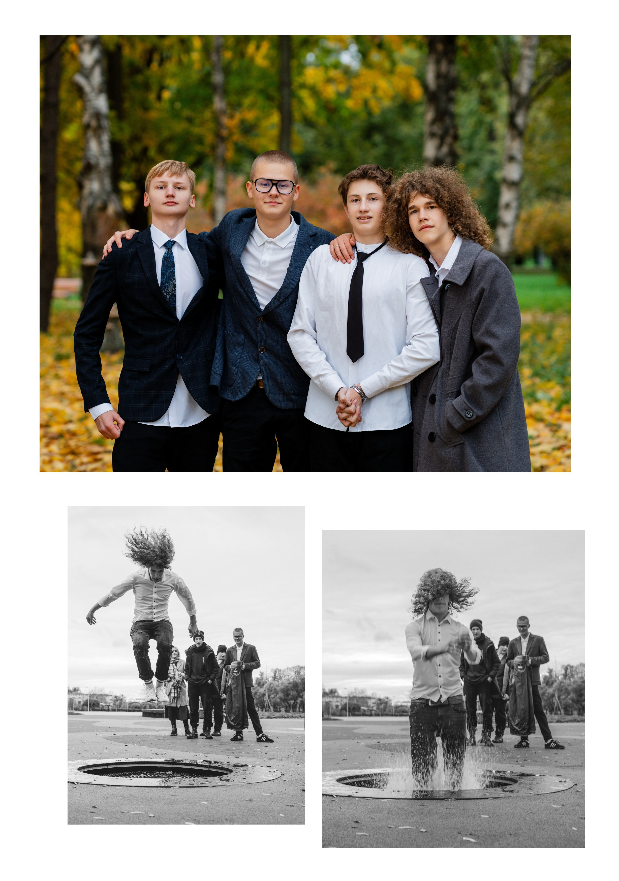 Выпускные альбомы для школ. Семейный и детский фотограф Марина Тувиста в Санкт-Петербурге