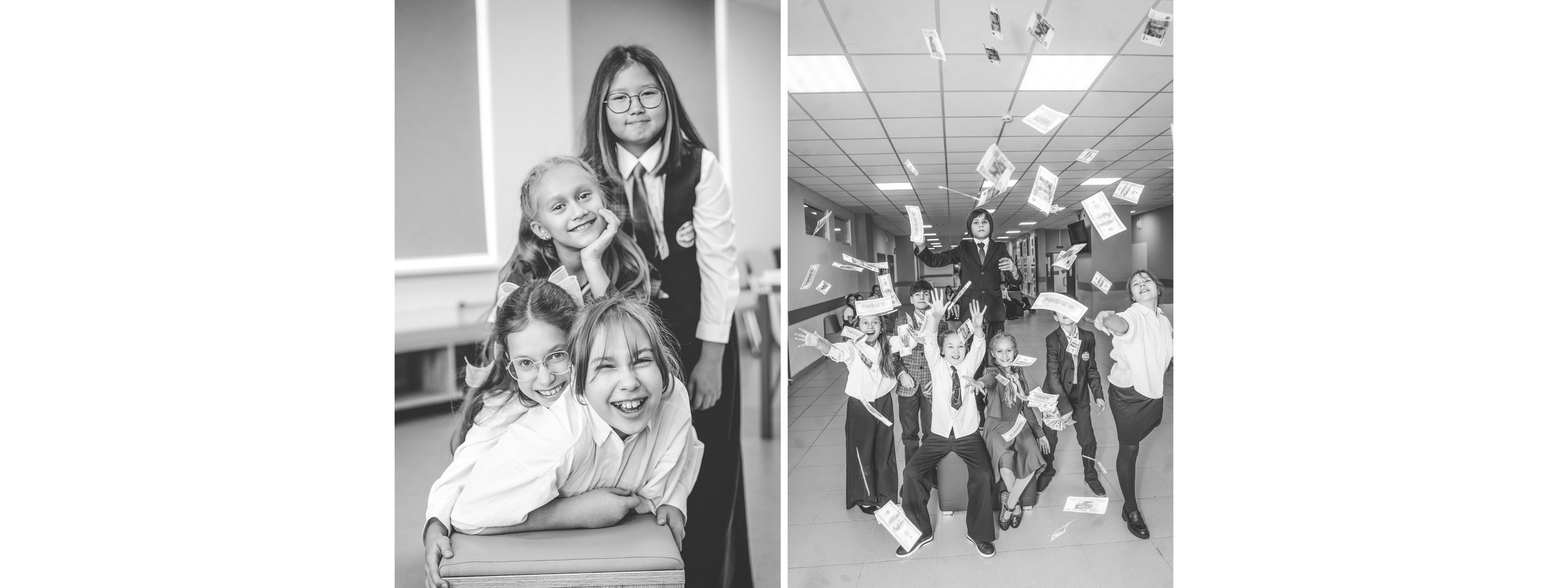 Выпускные альбомы для школ. Семейный и детский фотограф Марина Тувиста в Санкт-Петербурге
