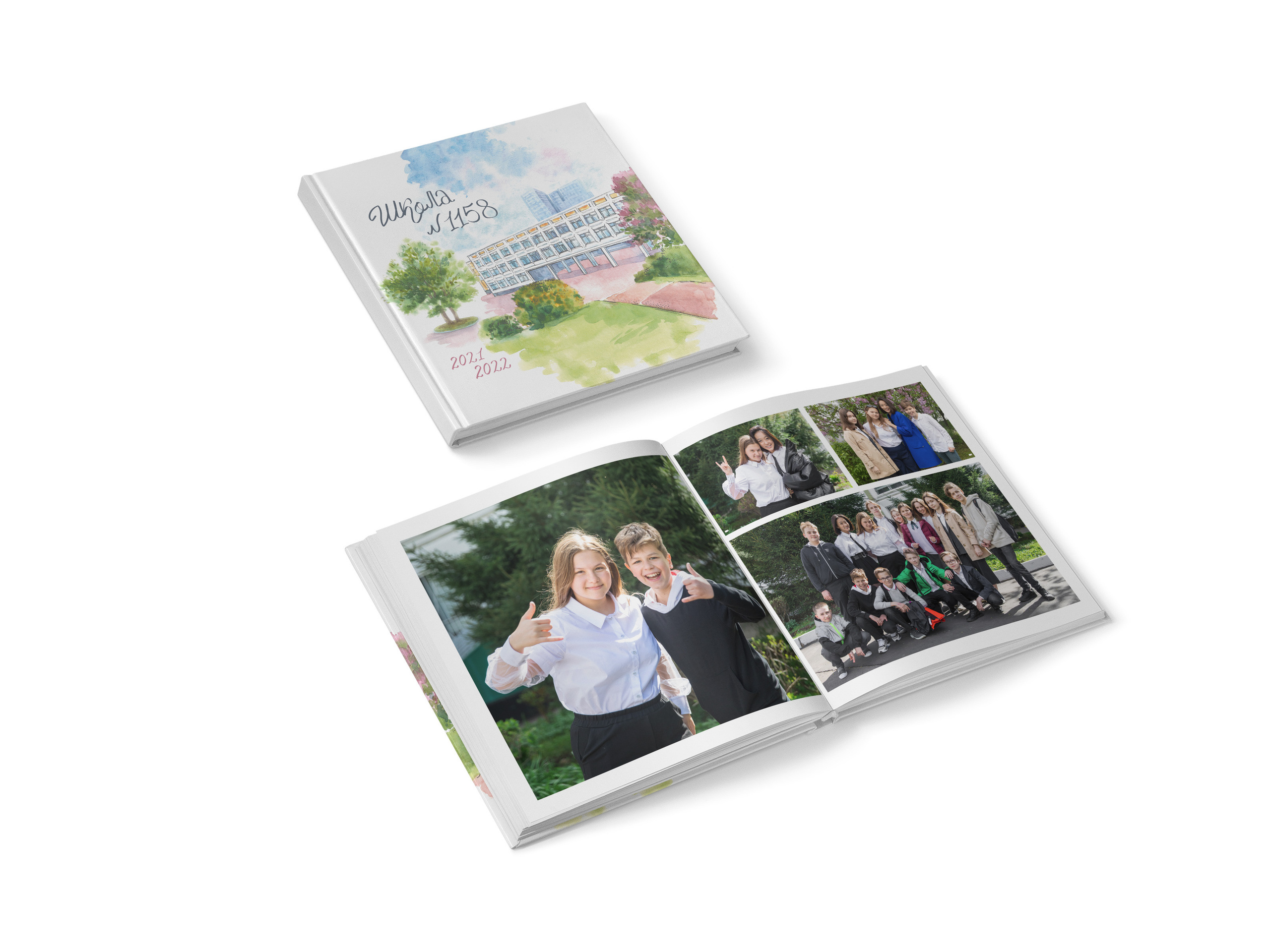 Фотокнига «День в школе». FOTOCUBE — Студия школьной фотографии