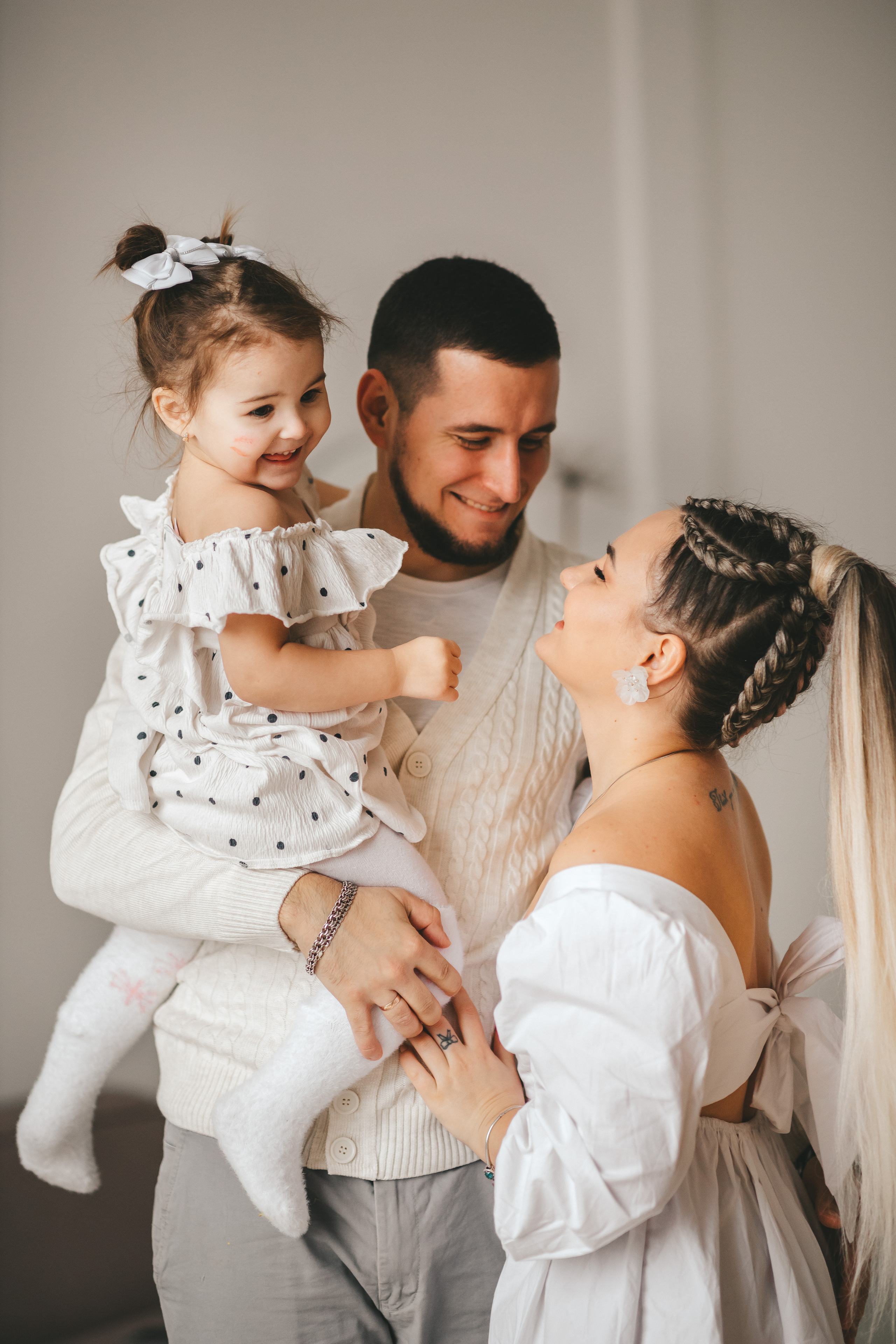 Кирилл, Катя и Ева. Семейный lifestyle фотограф в Санкт-Петербурге Людмила Пахомова