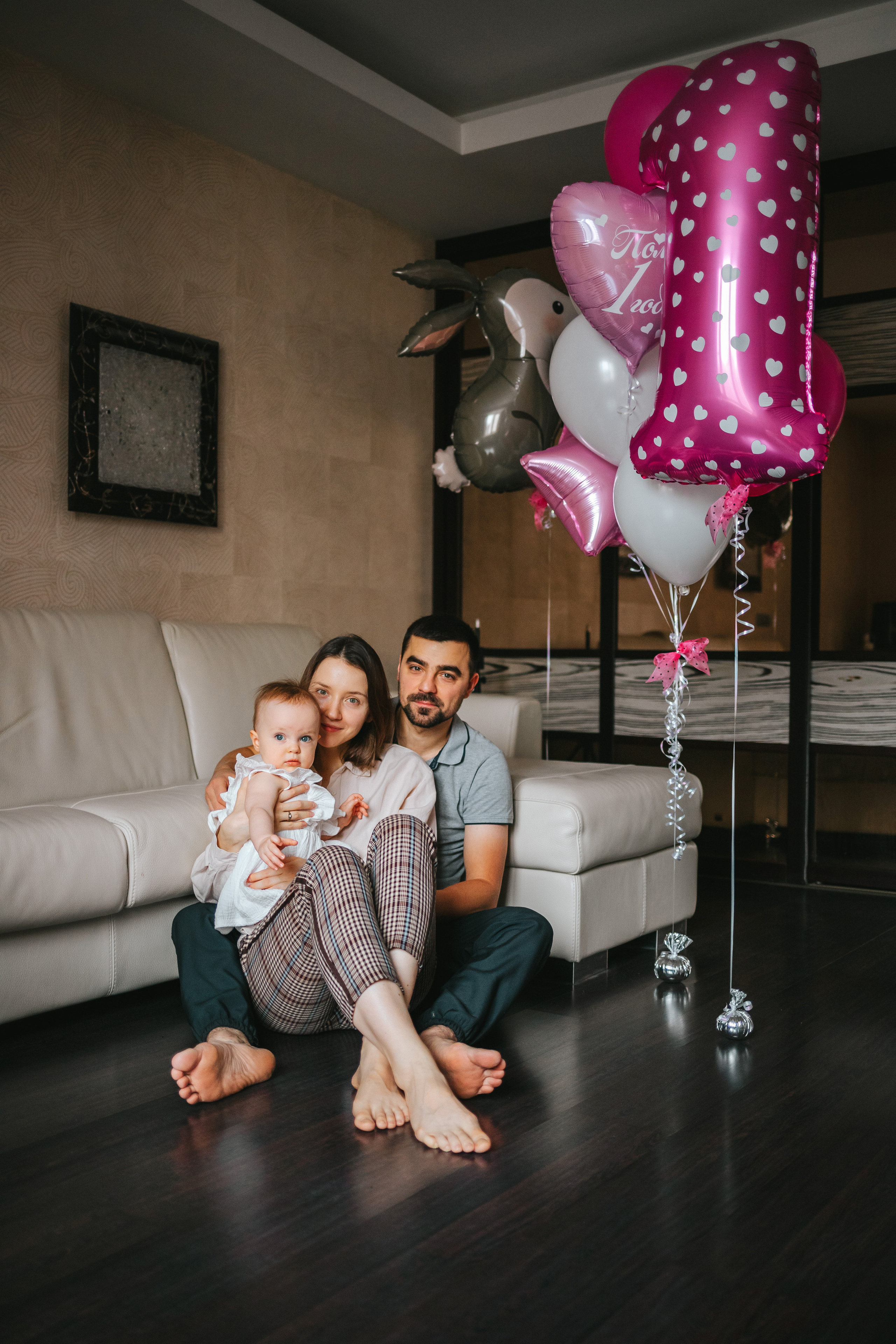 Полине 1 годик. Семейный lifestyle фотограф в Санкт-Петербурге Людмила Пахомова