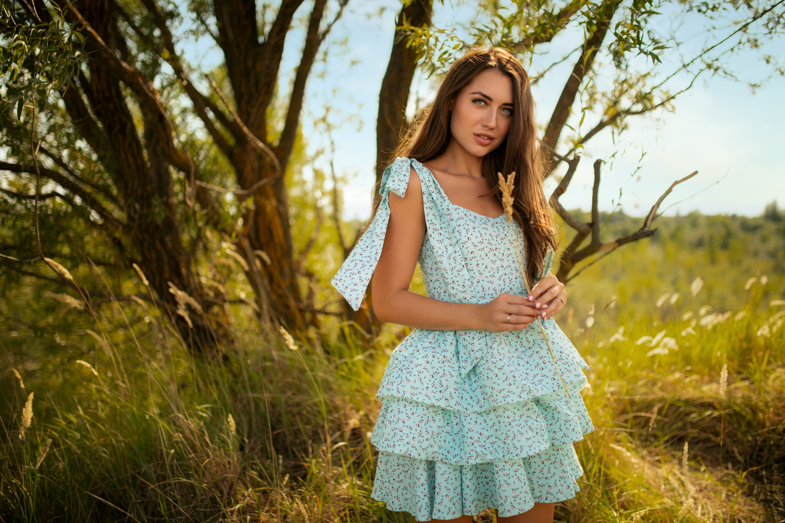 Фотосет с Анастасией в парке Белый колодец для «себя». Дмитрий Шульгин, портретный фотограф в Воронеже