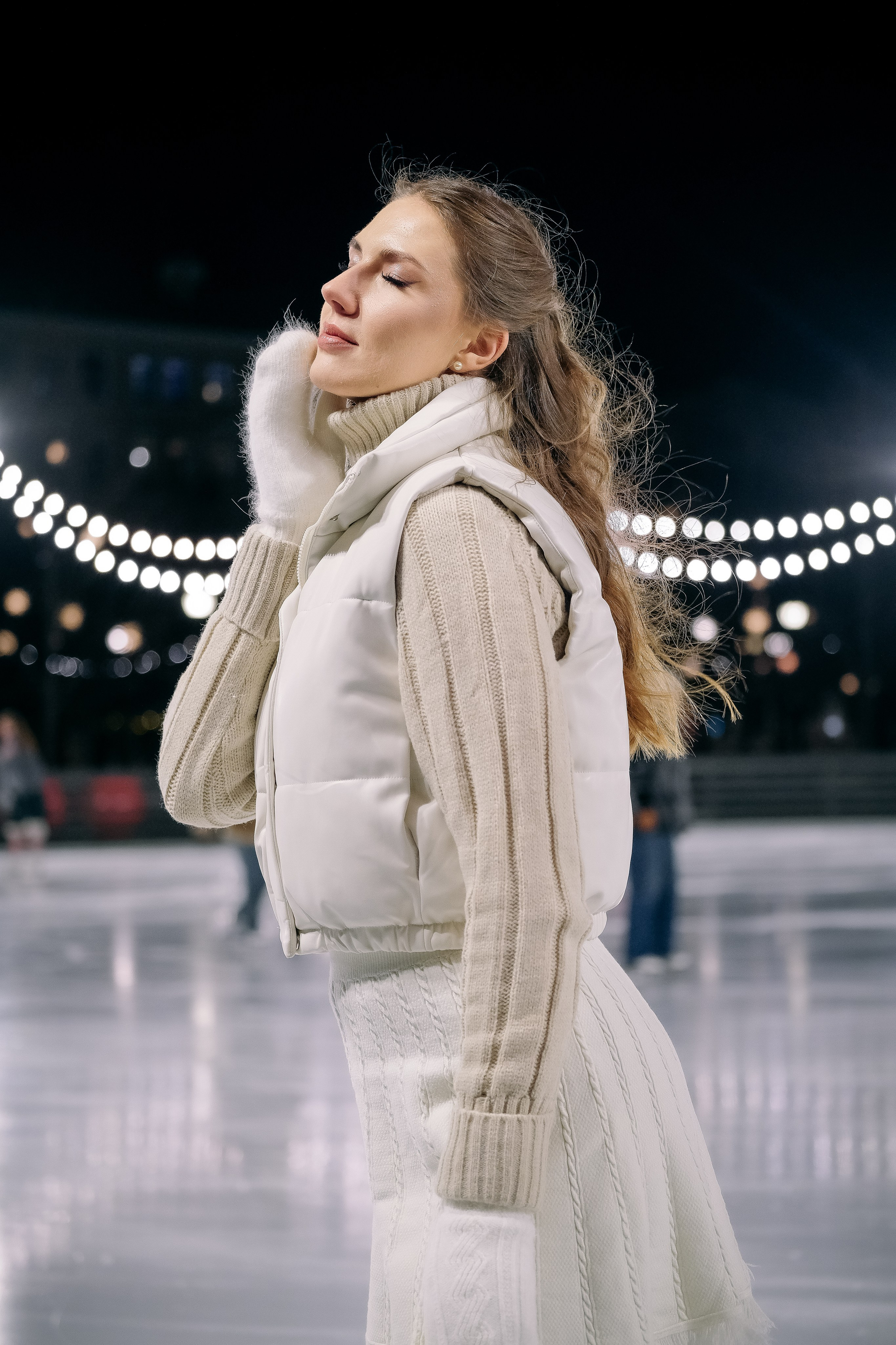 Екатерина | каток «Новая Голландия». Professional photoartist in St. Petersburg (wedding, reportage, portrait, model book, love story) Alexander Shvedov