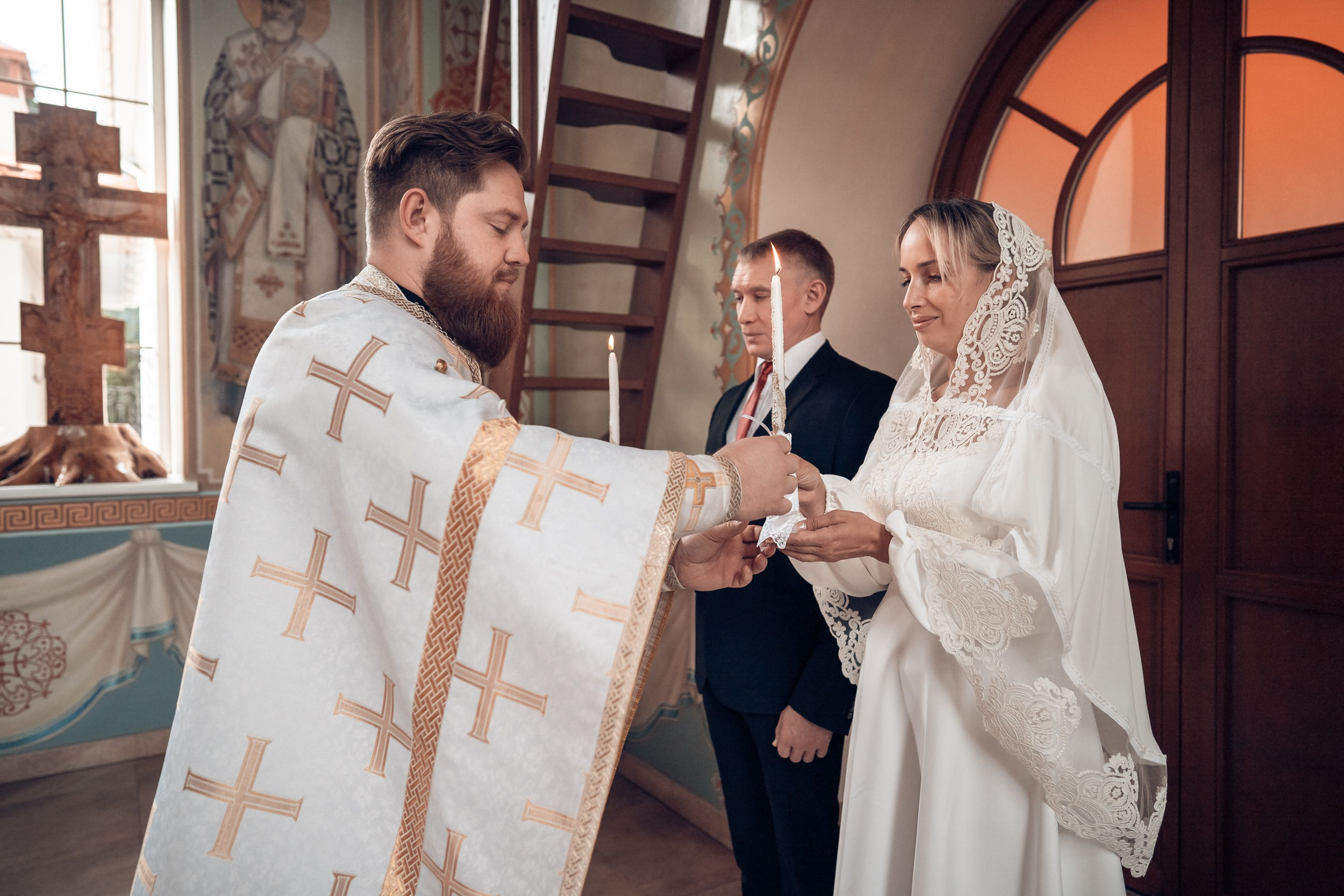 Венчание в храме ап.Андрея Первозванного Севастополь. Церковный фотограф Севастополь