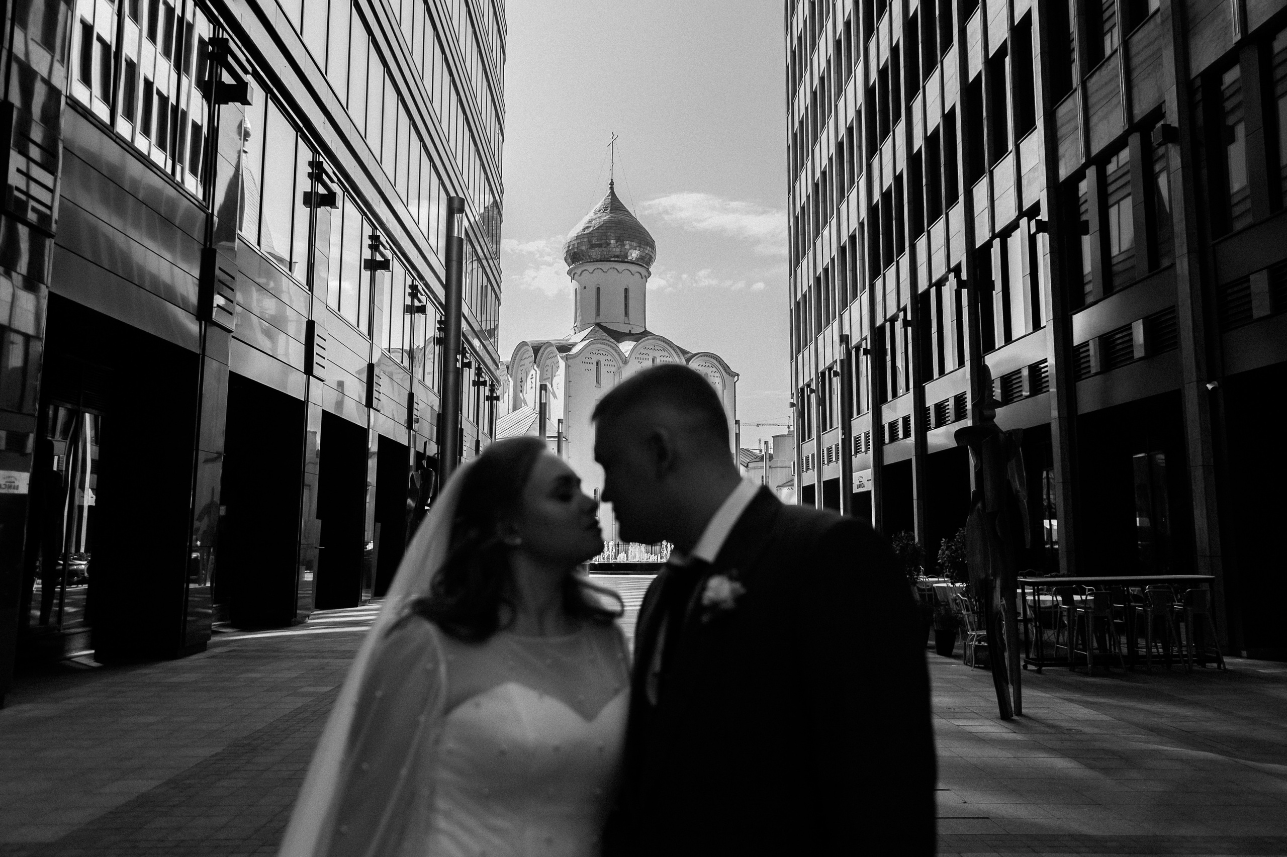 Свадебная фотосессия на Белой площади