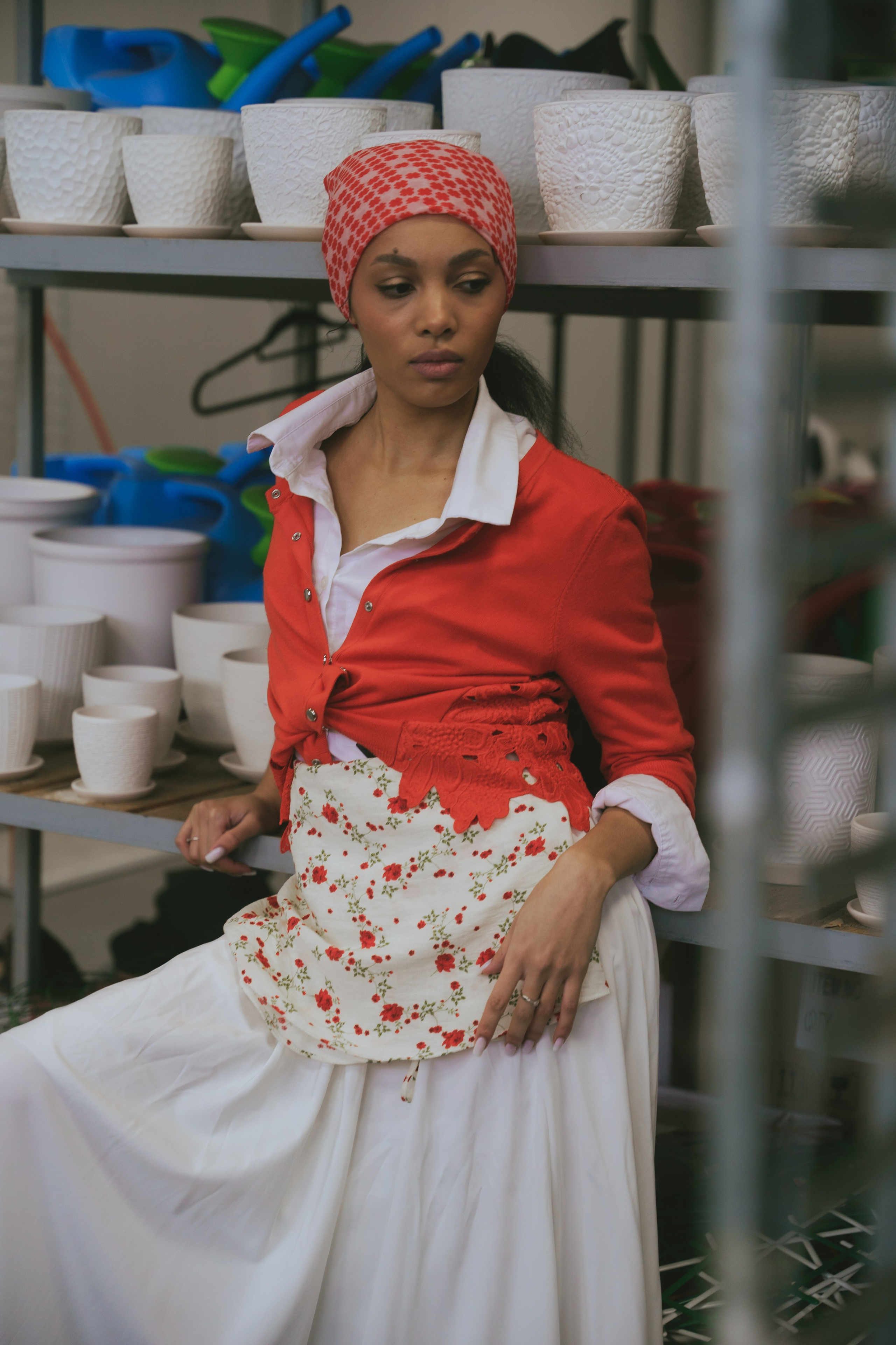 Стилизованная контент фотосессия для цветочной базы в Архангельске