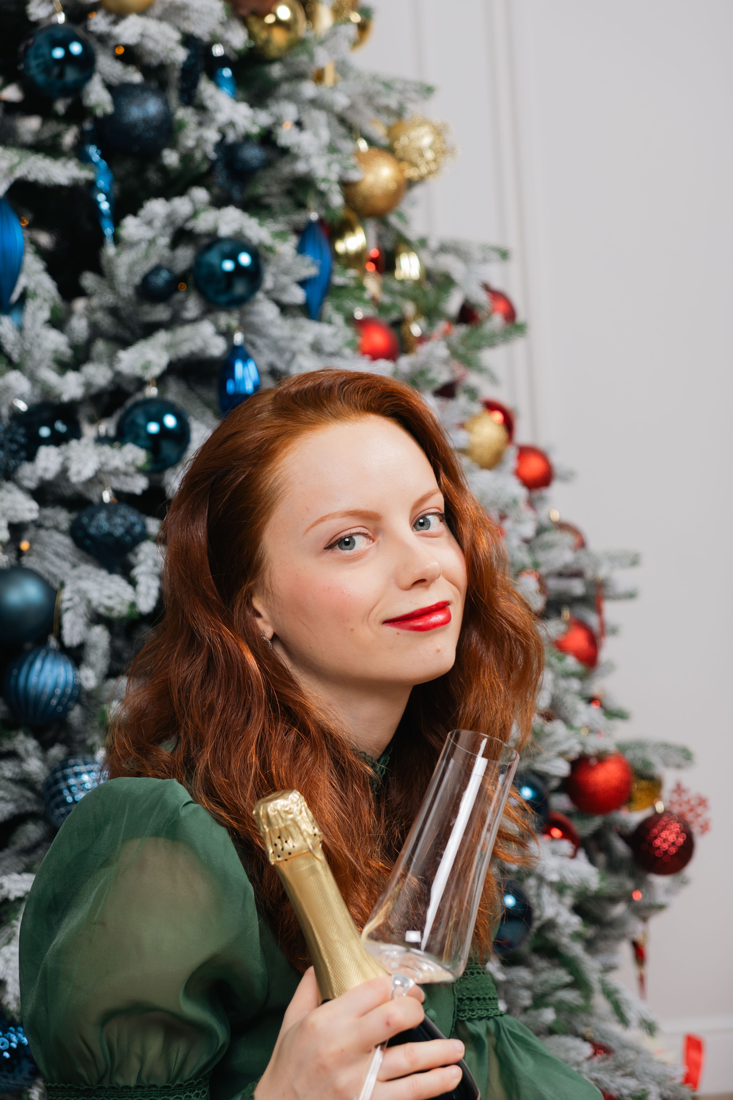 Новогодняя фотосессия в студии. Мария Жук — свадебный и репортажный фотограф в Москве