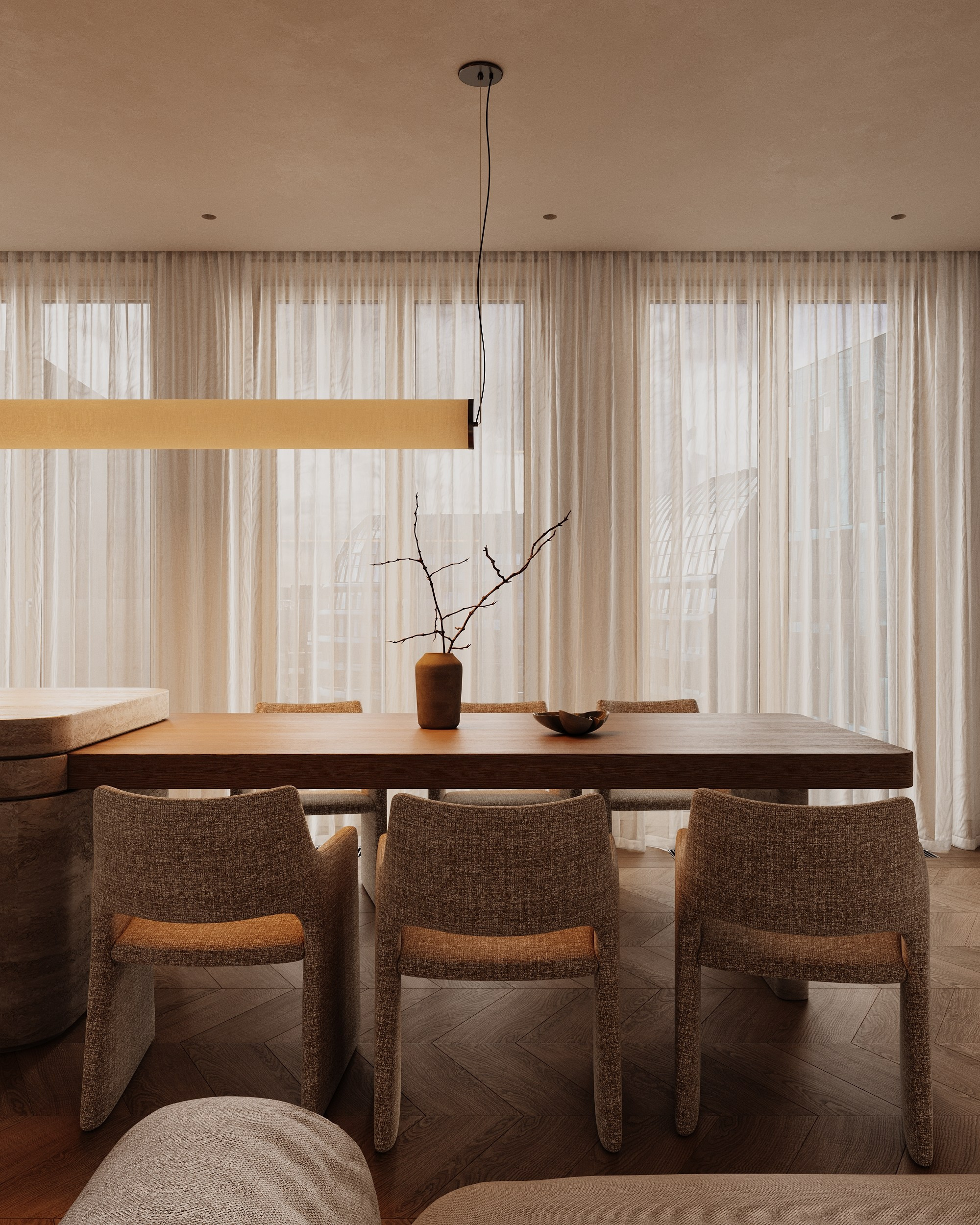 GARDEN QUARTERS. Interior 3D visualizer Liya Iskevich
