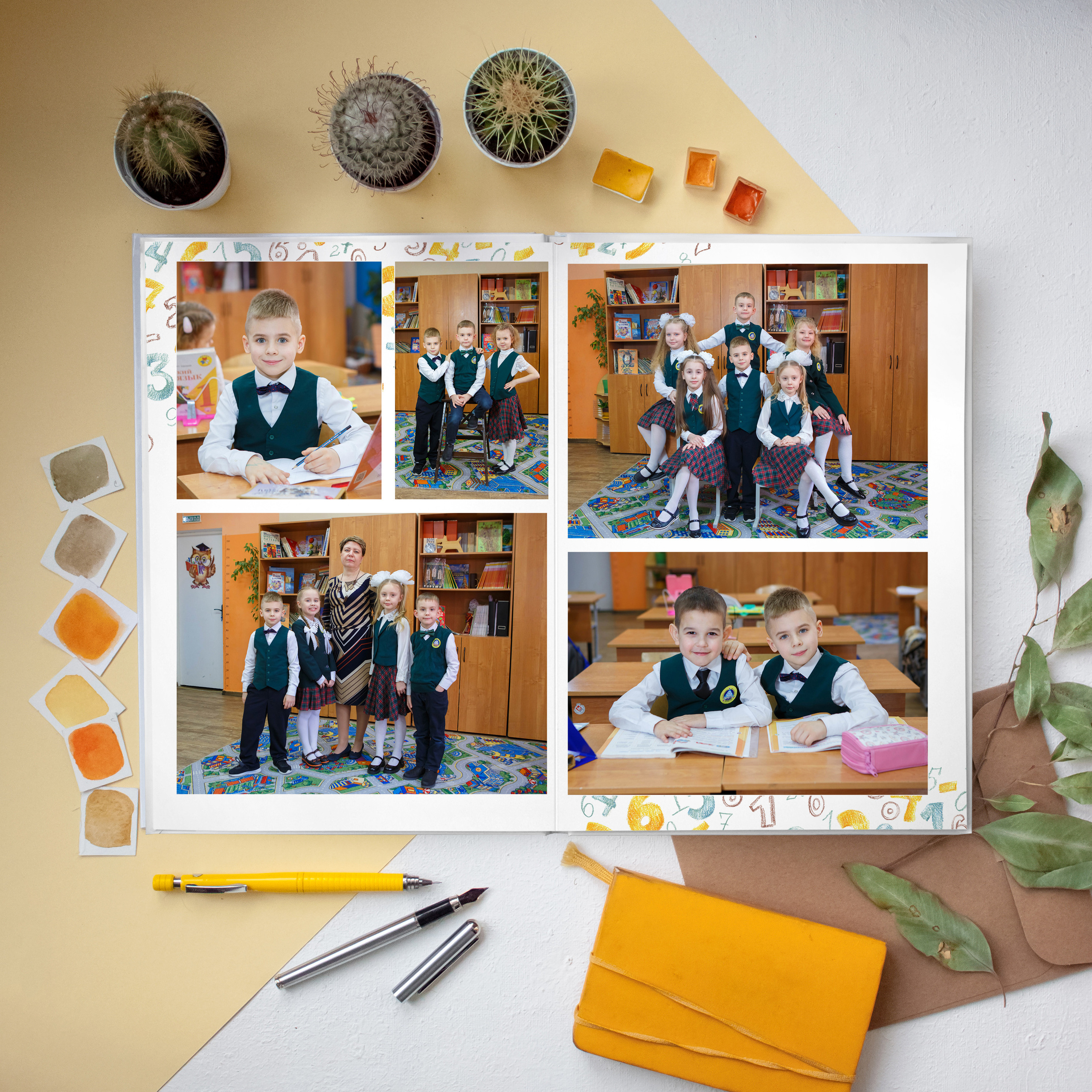 АЛЬБОМЫ ДЛЯ НАЧАЛЬНОЙ ШКОЛЫ 1-4 КЛАССЫ. Школьный фотограф Наталья Егорова