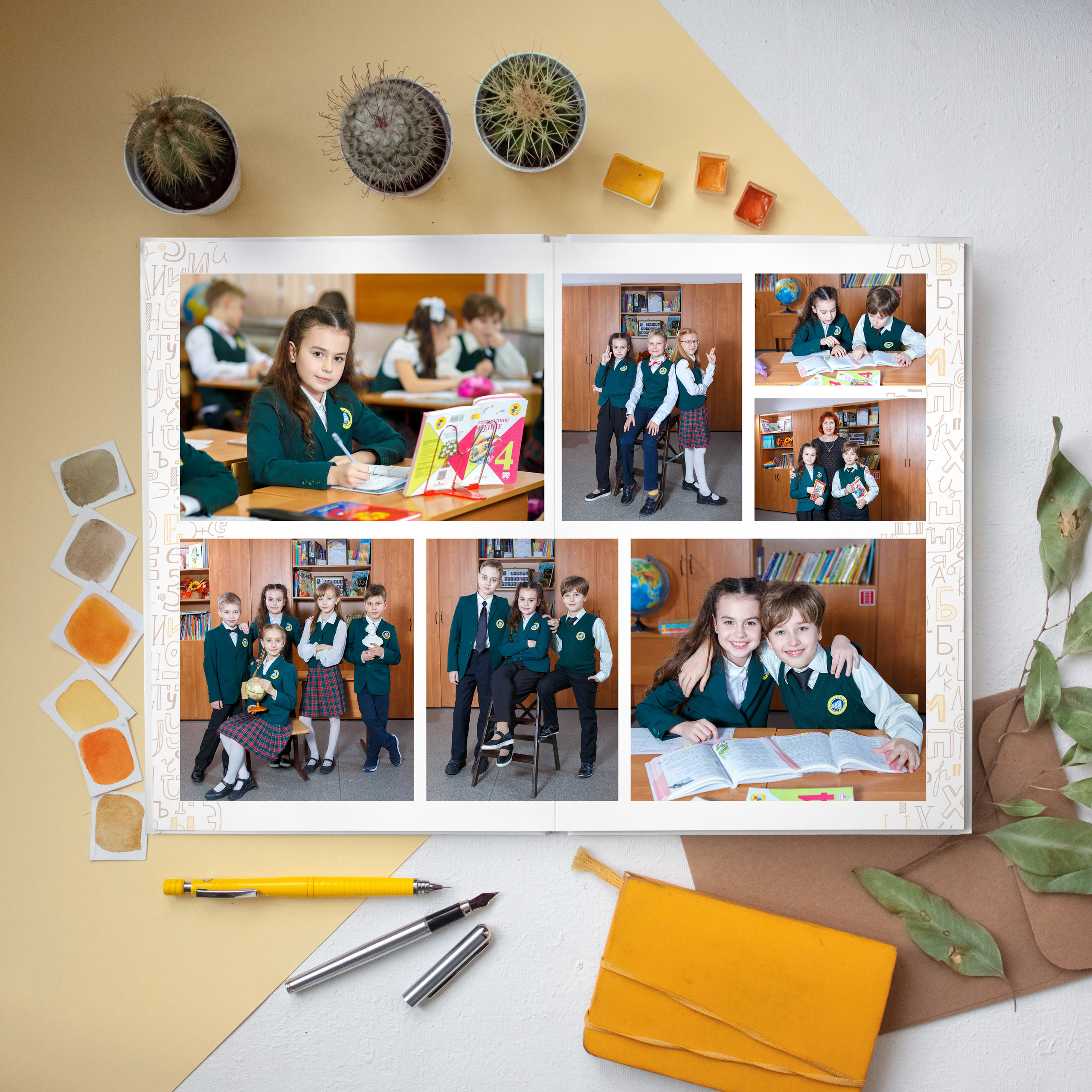 АЛЬБОМЫ ДЛЯ НАЧАЛЬНОЙ ШКОЛЫ 1-4 КЛАССЫ. Школьный фотограф Наталья Егорова