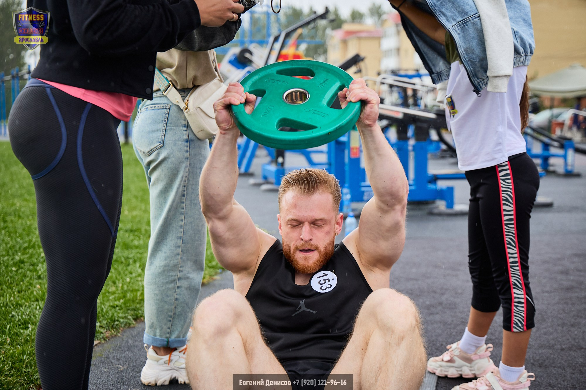 Fitness Challenge Битва на Стрелке. Портретный фотограф Евгений Денисов