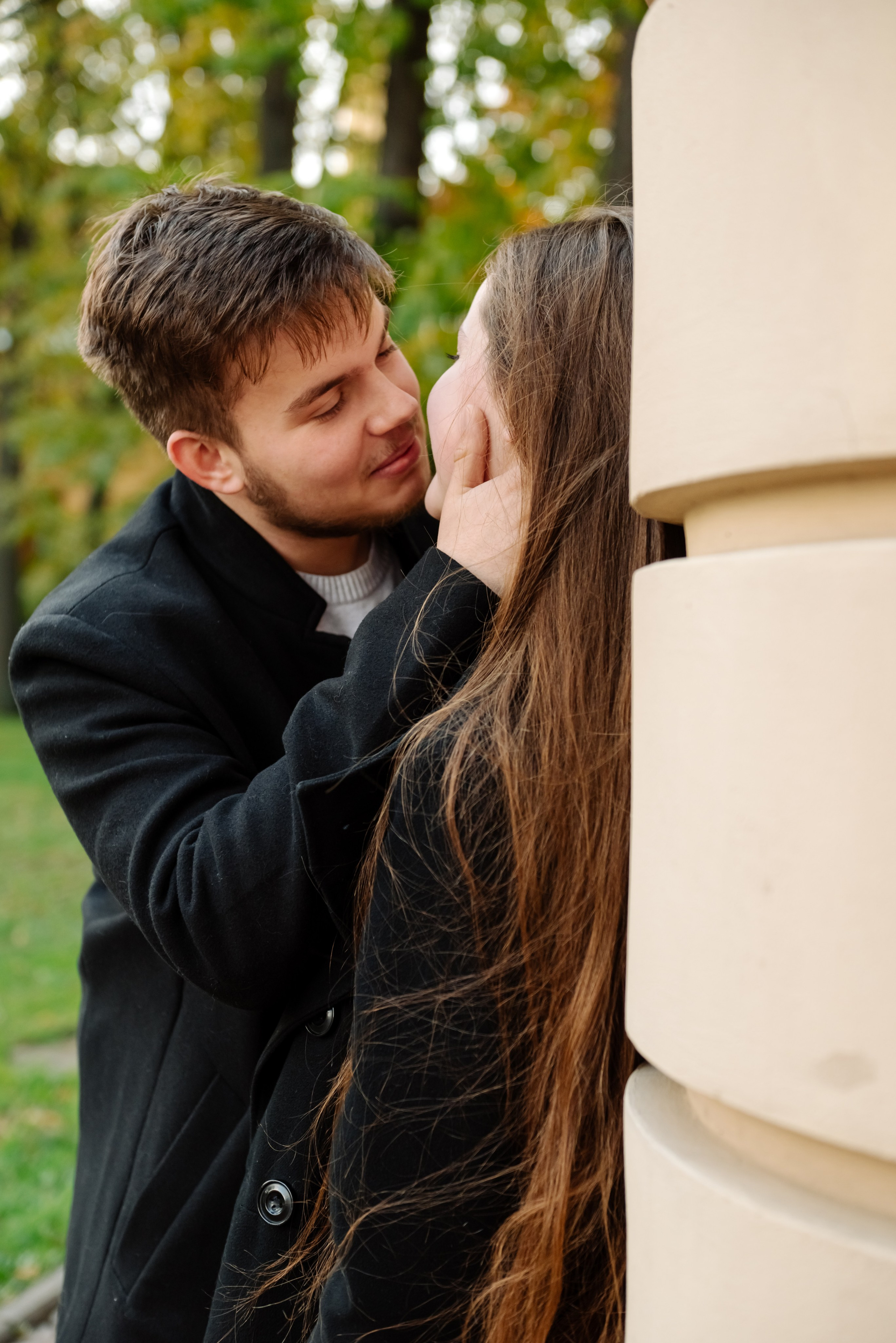Осенняя фотосессия в Питере в Летнем саду и у Михайловского замка. Свадебный и сеейный фотограф в Санкт-Петербурге Елена Худякова