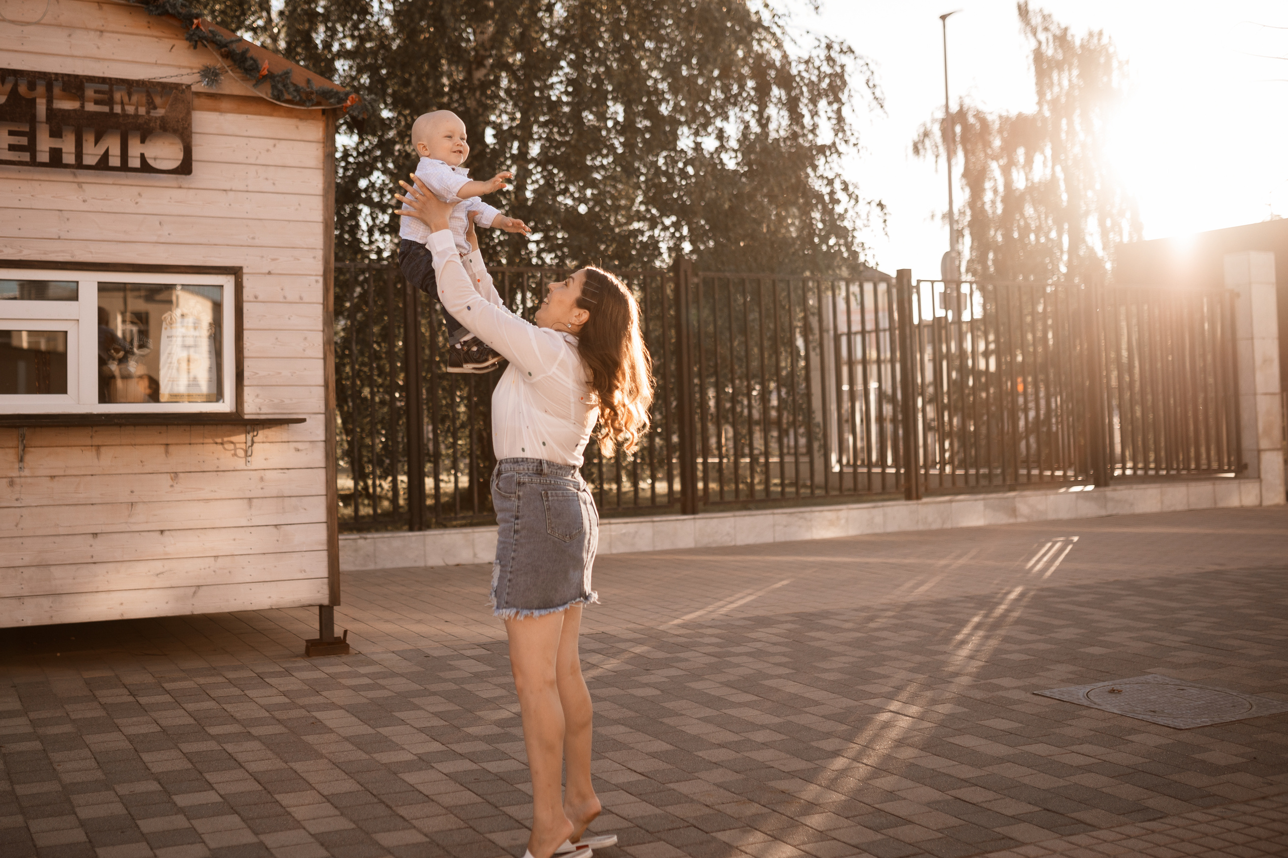 Городская фотопрогулка для Татьяны, Андрея и маленького Виталика. Женский семейный фотограф Тула Москва Захарова Анна