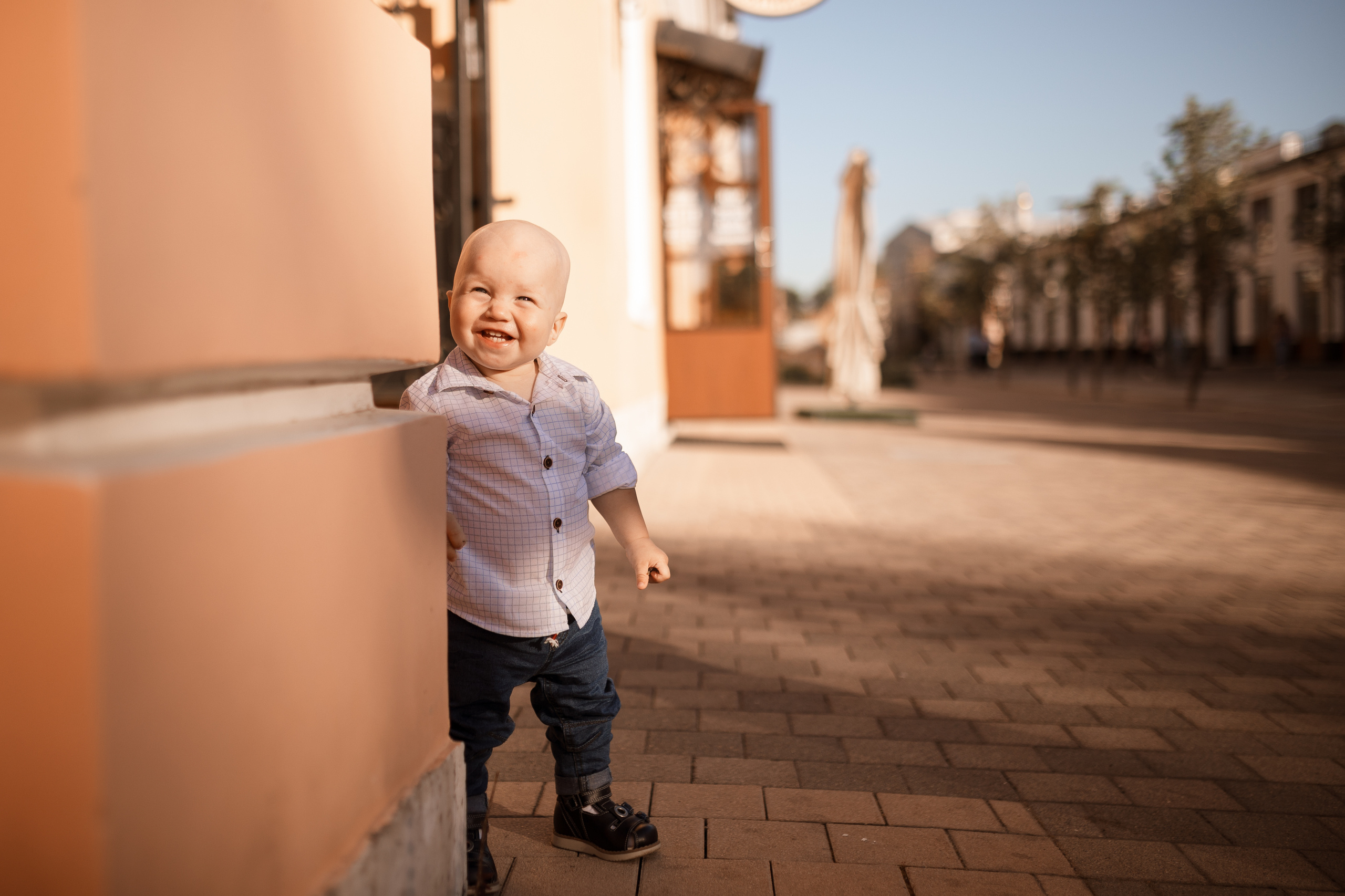 Городская фотопрогулка для Татьяны, Андрея и маленького Виталика. Женский семейный фотограф Тула Москва Захарова Анна