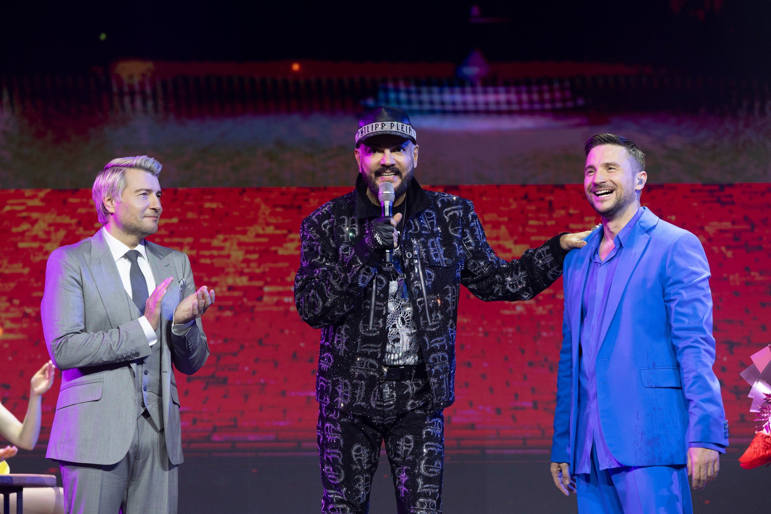 Николай Басков, Филипп Киркоров и Сергей Лазарев «Я не боюсь», Crocus City Hall