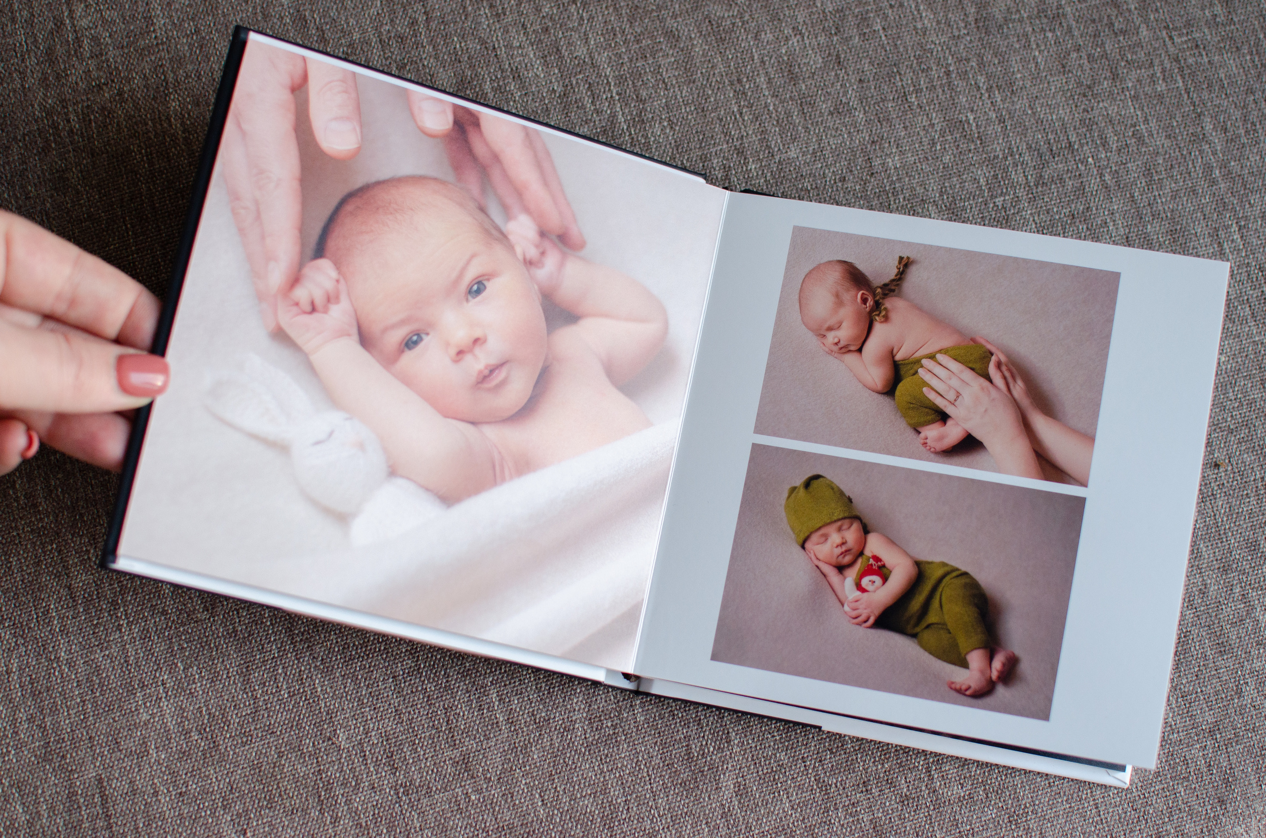 Фотокниги. Photographer of newborns and children up to a year in Montenegro