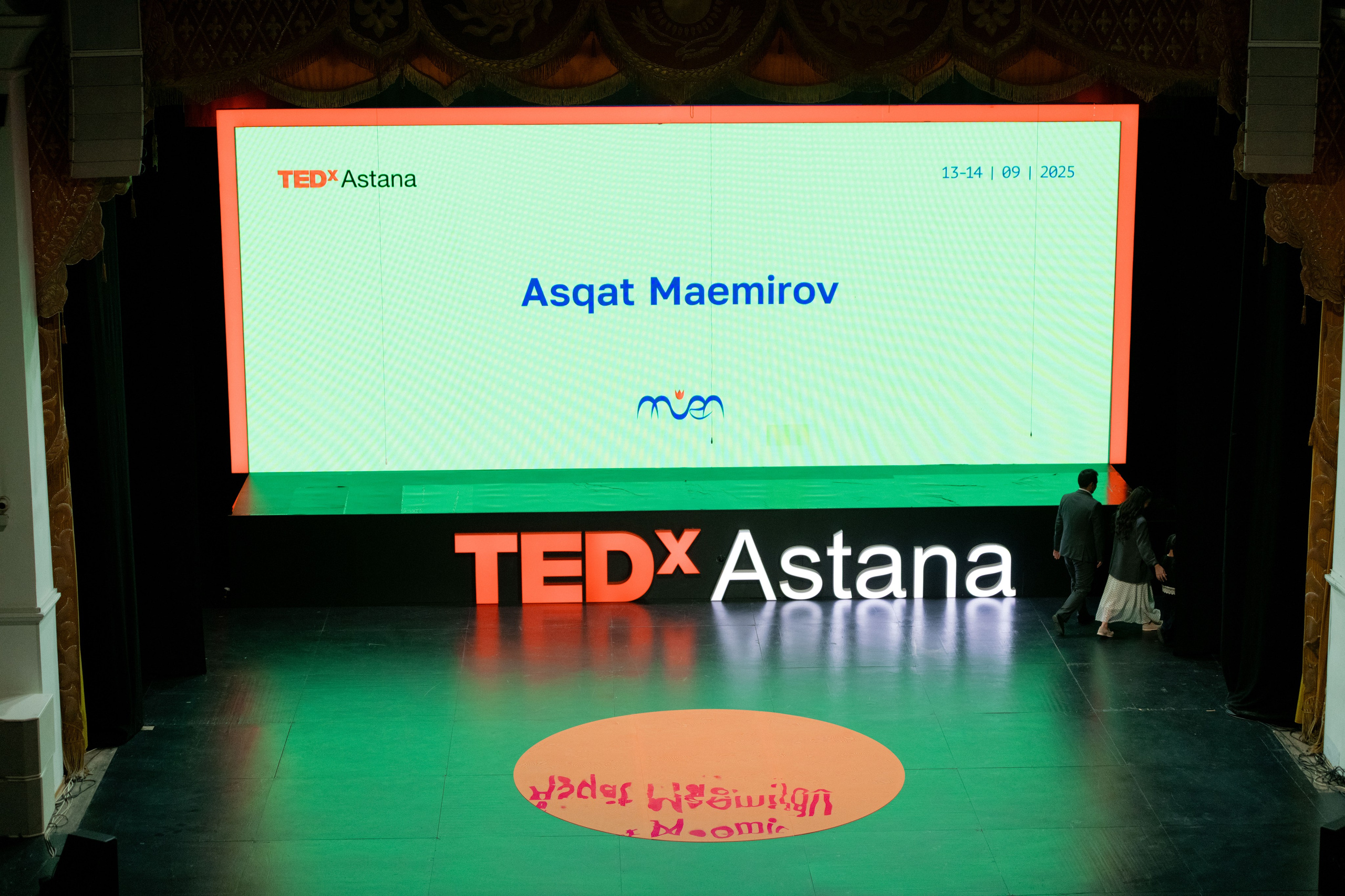 TEDxASTANA. OSPAN ALI photographer