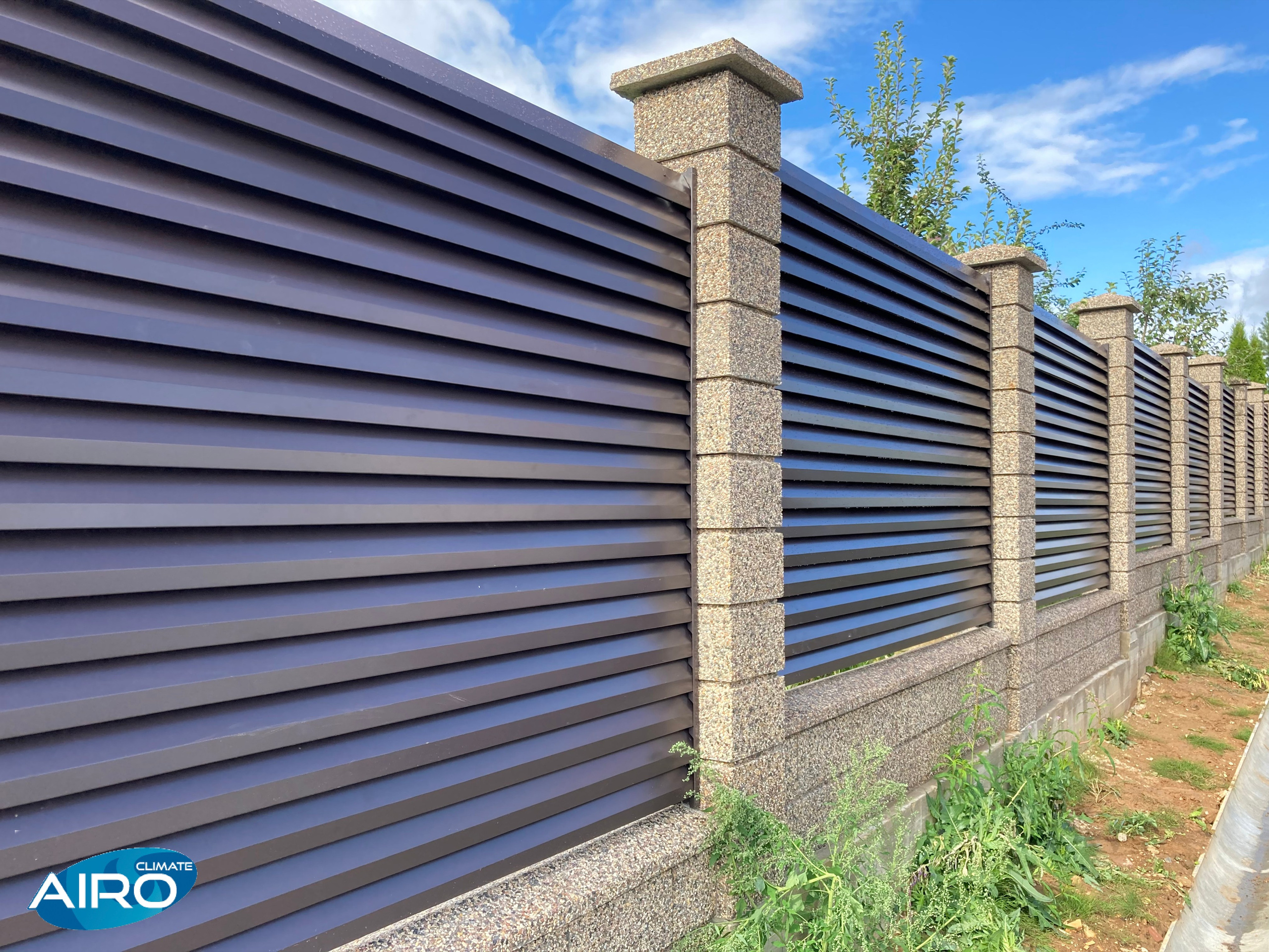AIRO-HV. Заборы-жалюзи. Производство и монтаж